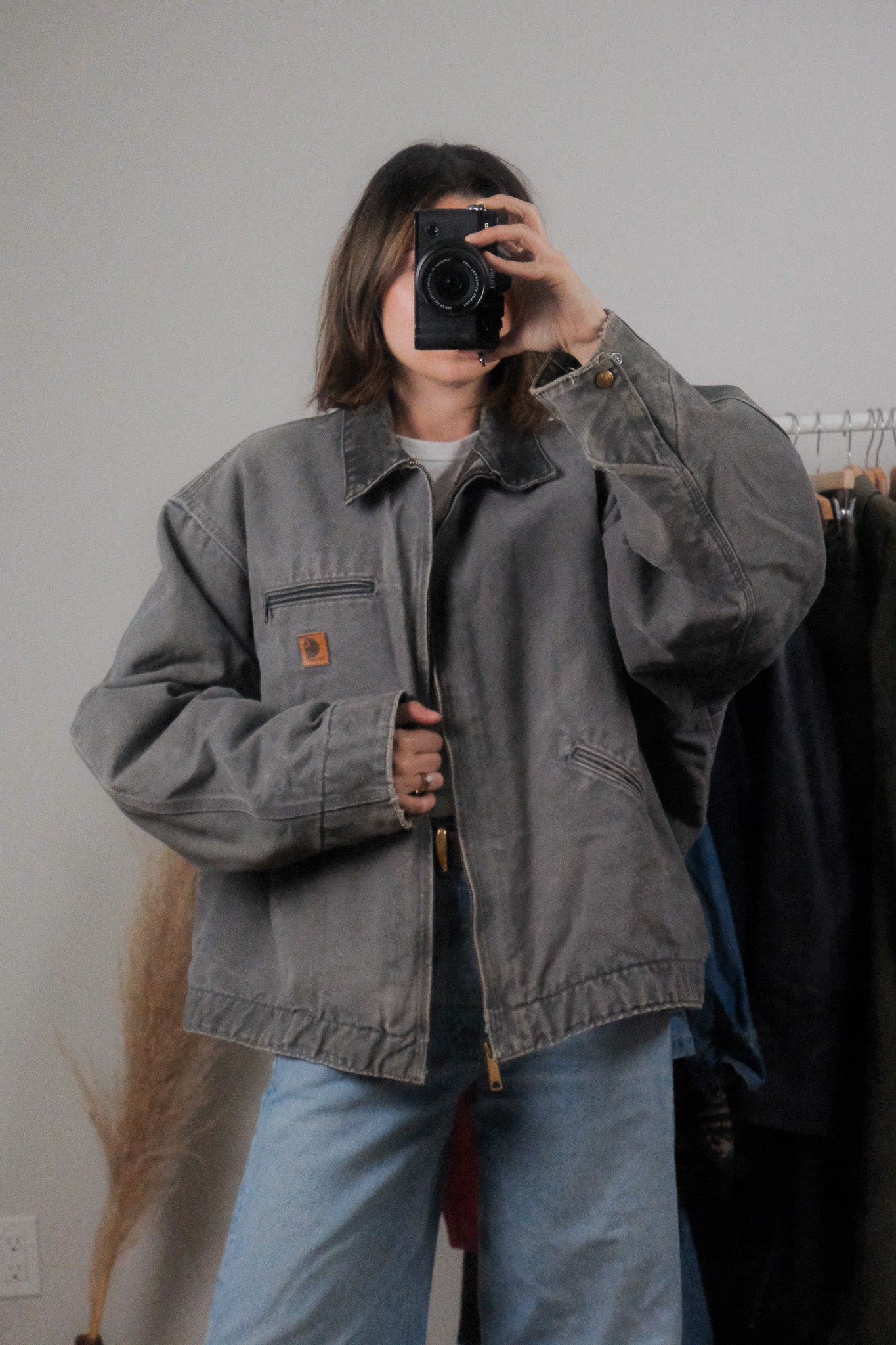 Vintage x Lined Cotton Carhartt Detriot Jacket (XL-2XL)