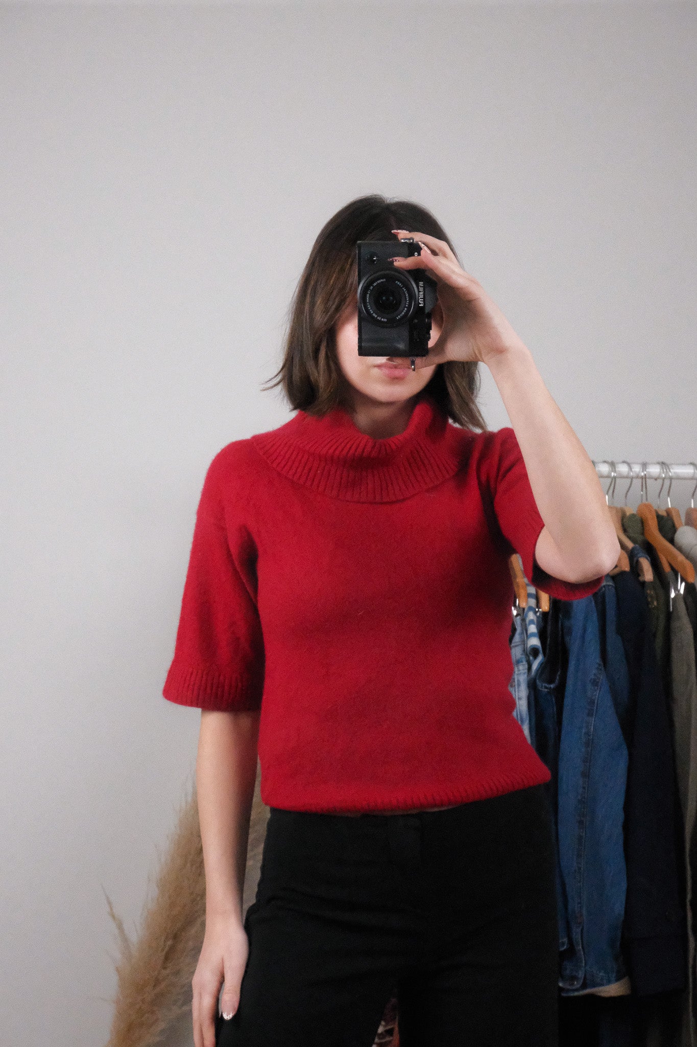 Vintage x Cashmere Turtleneck (S)