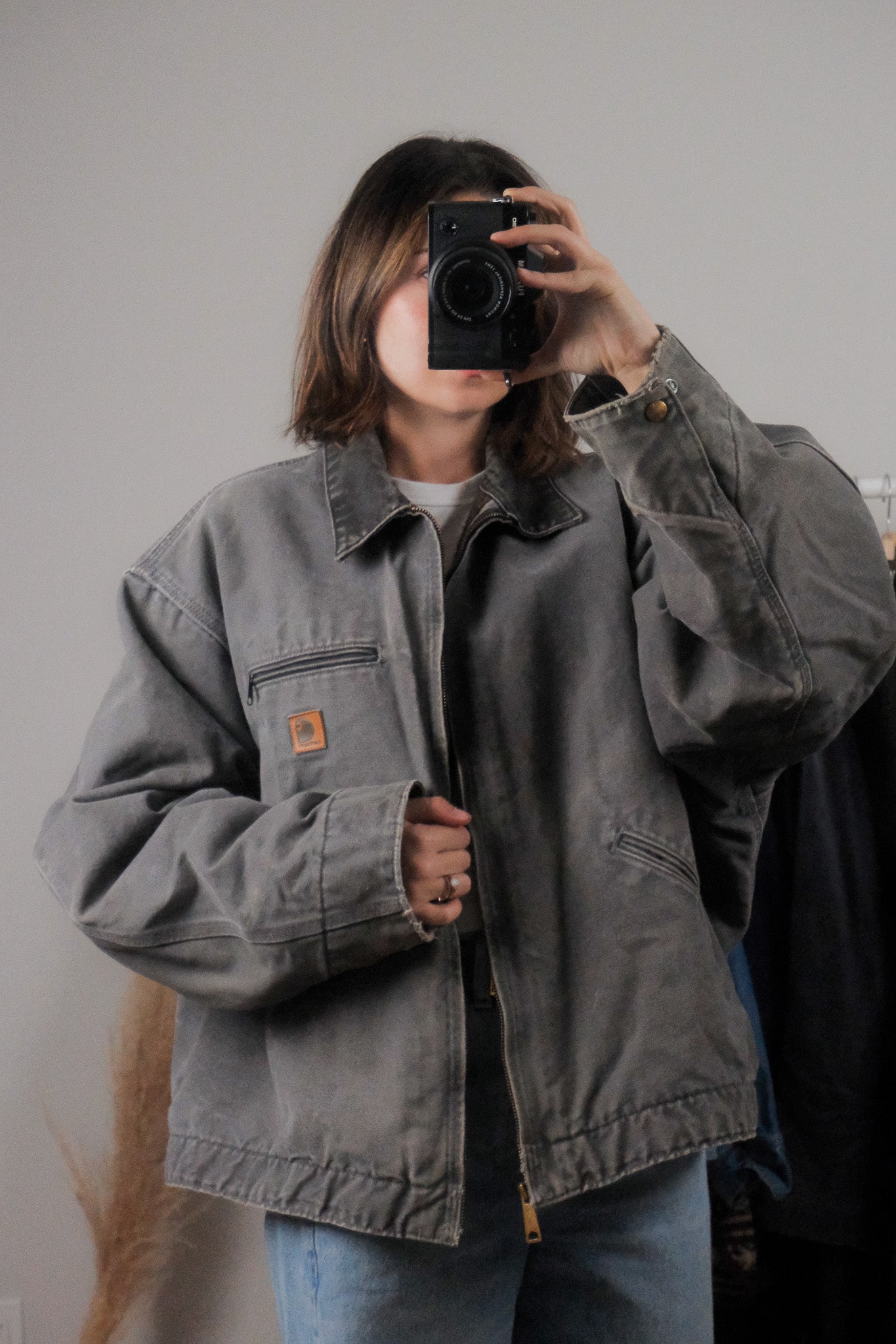 Vintage x Lined Cotton Carhartt Detriot Jacket (XL-2XL)