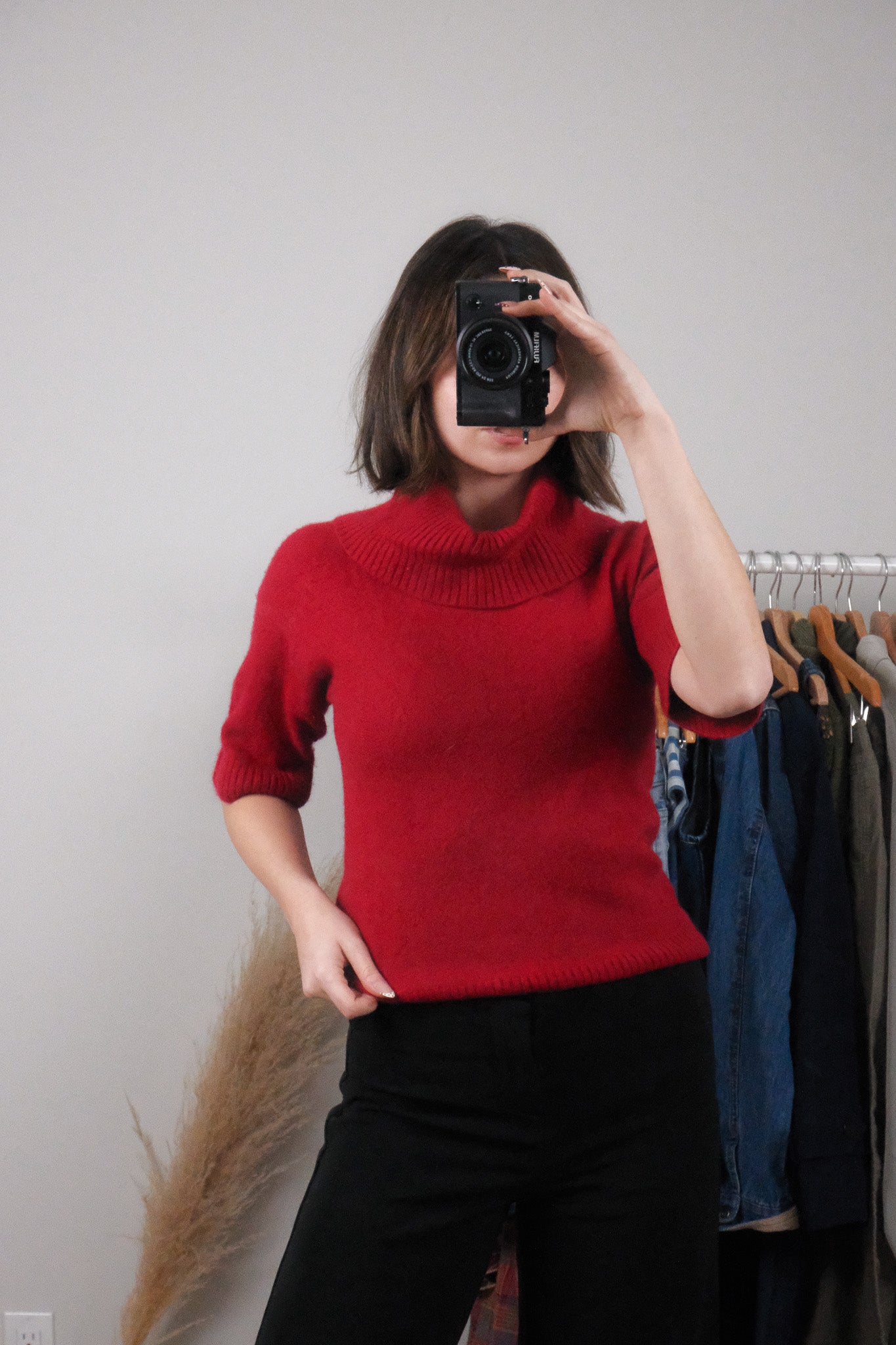 Vintage x Cashmere Turtleneck (S)