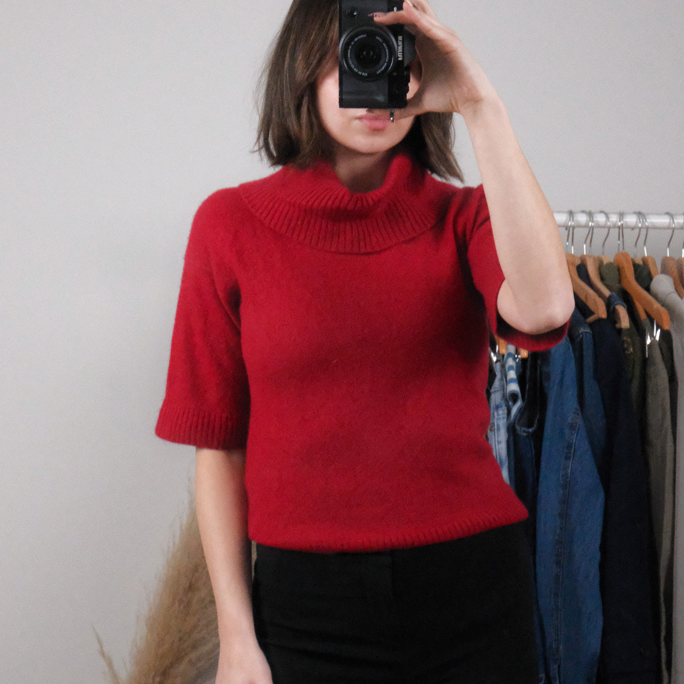 Vintage x Cashmere Turtleneck (S)