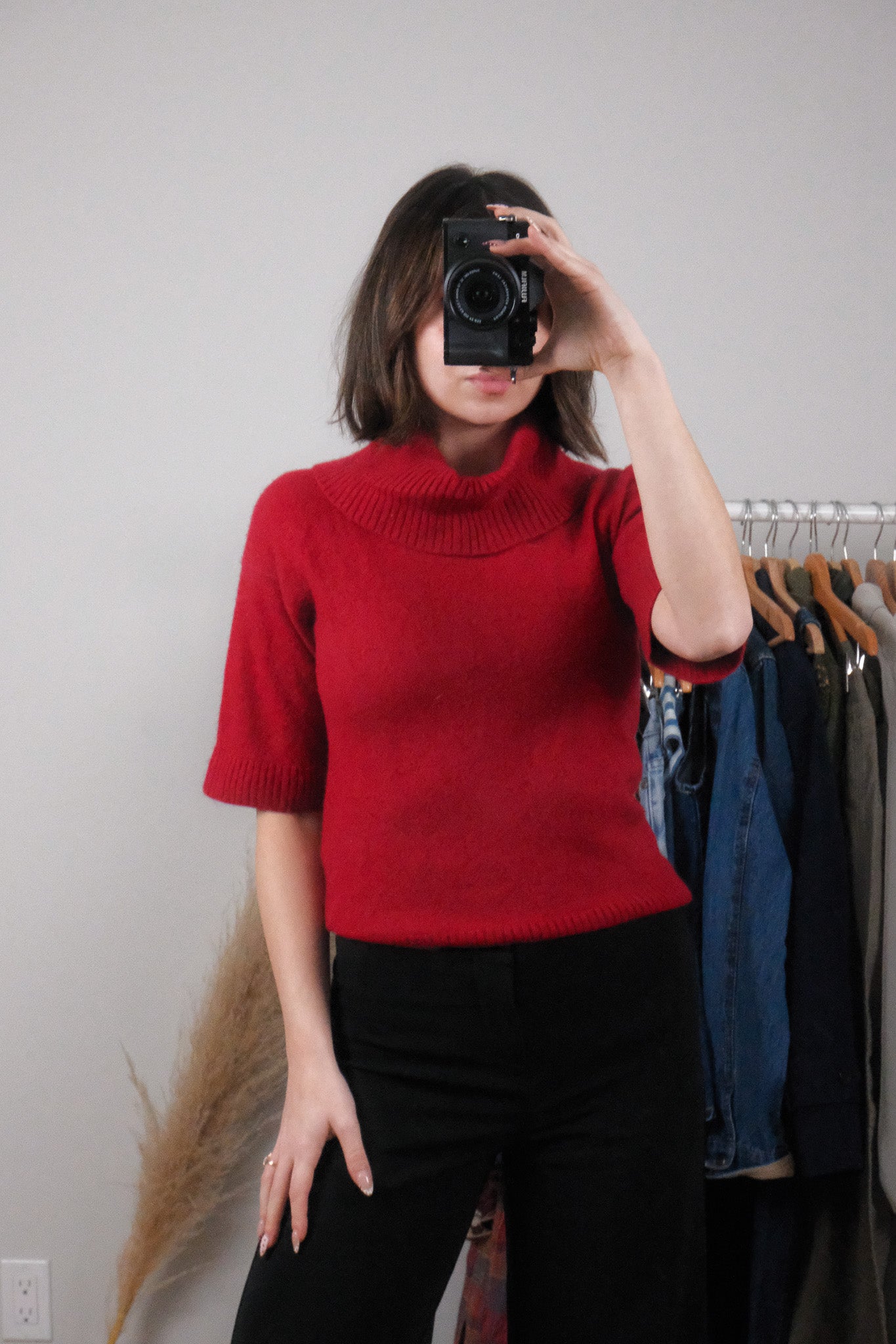 Vintage x Cashmere Turtleneck (S)