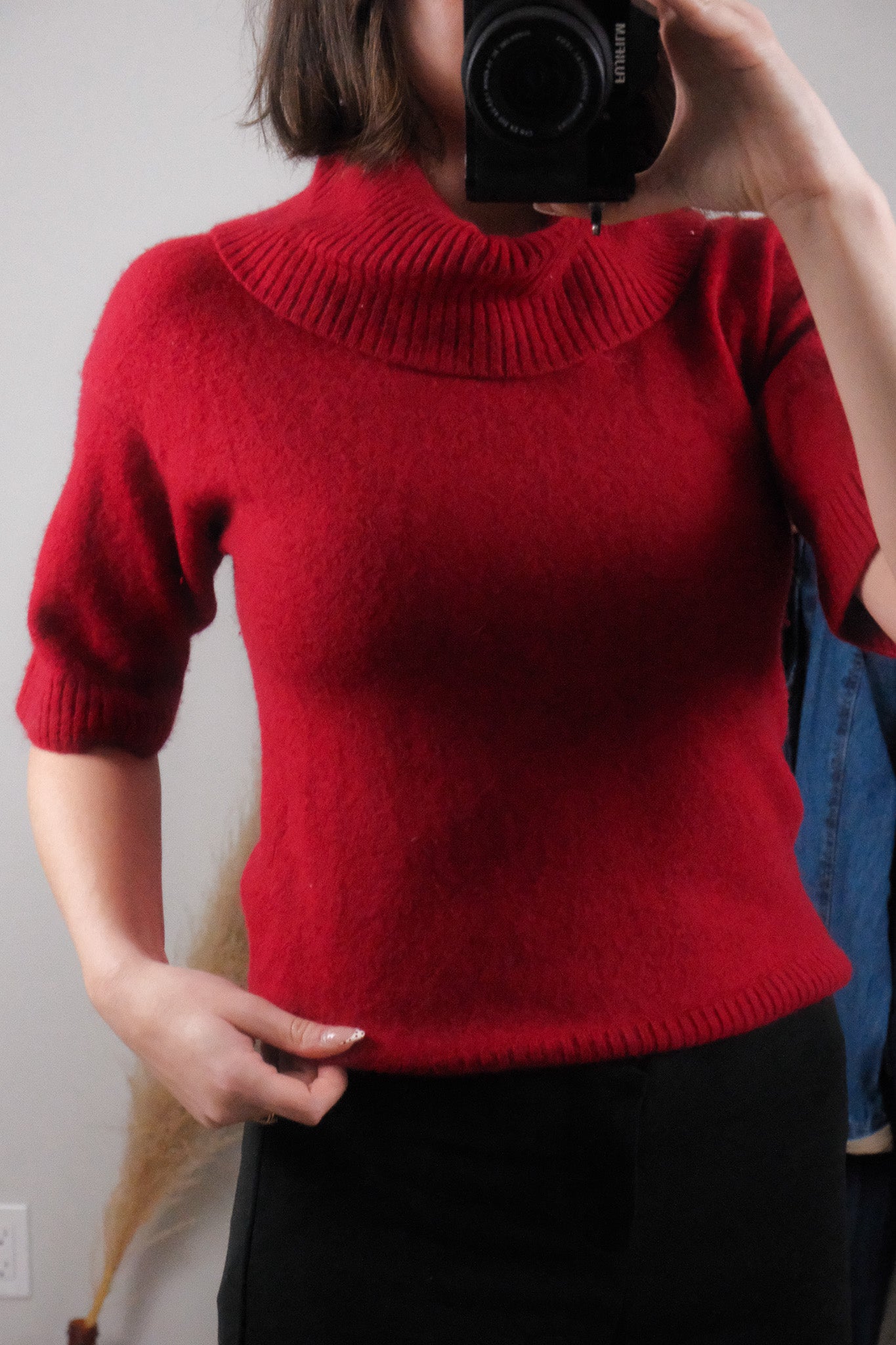 Vintage x Cashmere Turtleneck (S)