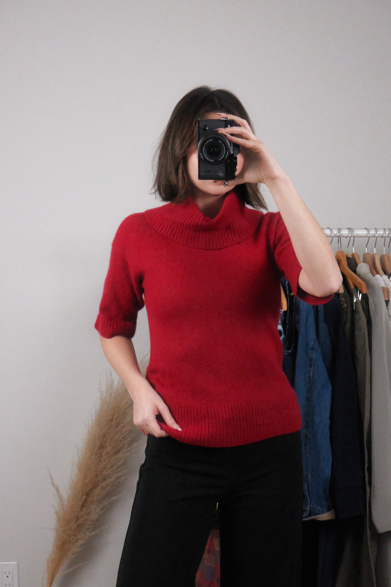 Vintage x Cashmere Turtleneck (S)
