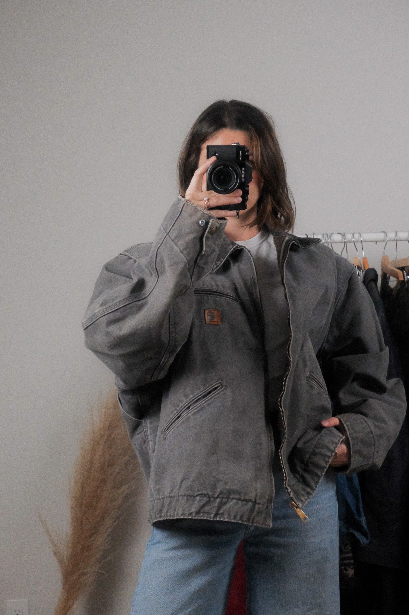 Vintage x Lined Cotton Carhartt Detriot Jacket (XL-2XL)