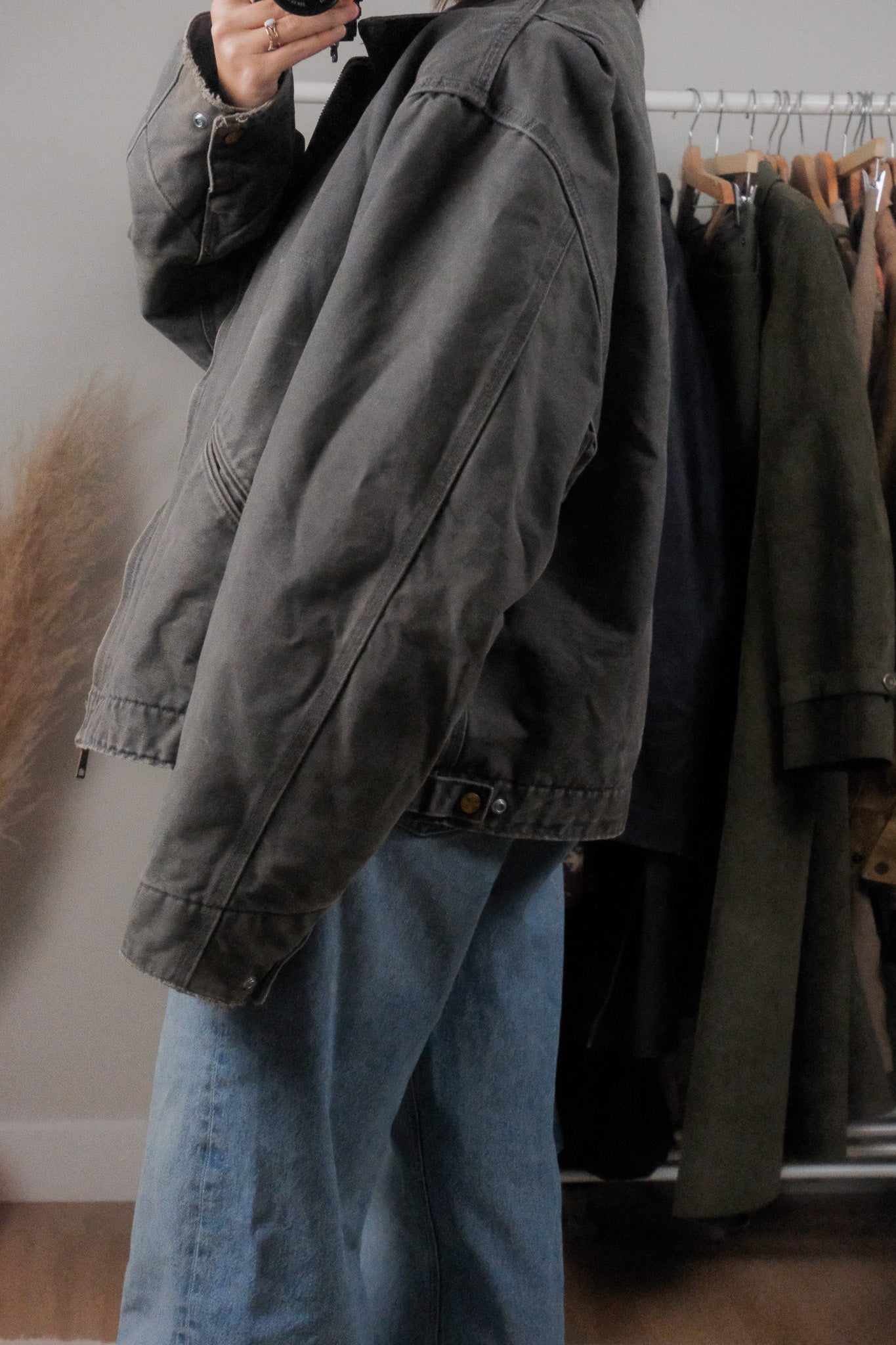 Vintage x Lined Cotton Carhartt Detriot Jacket (XL-2XL)