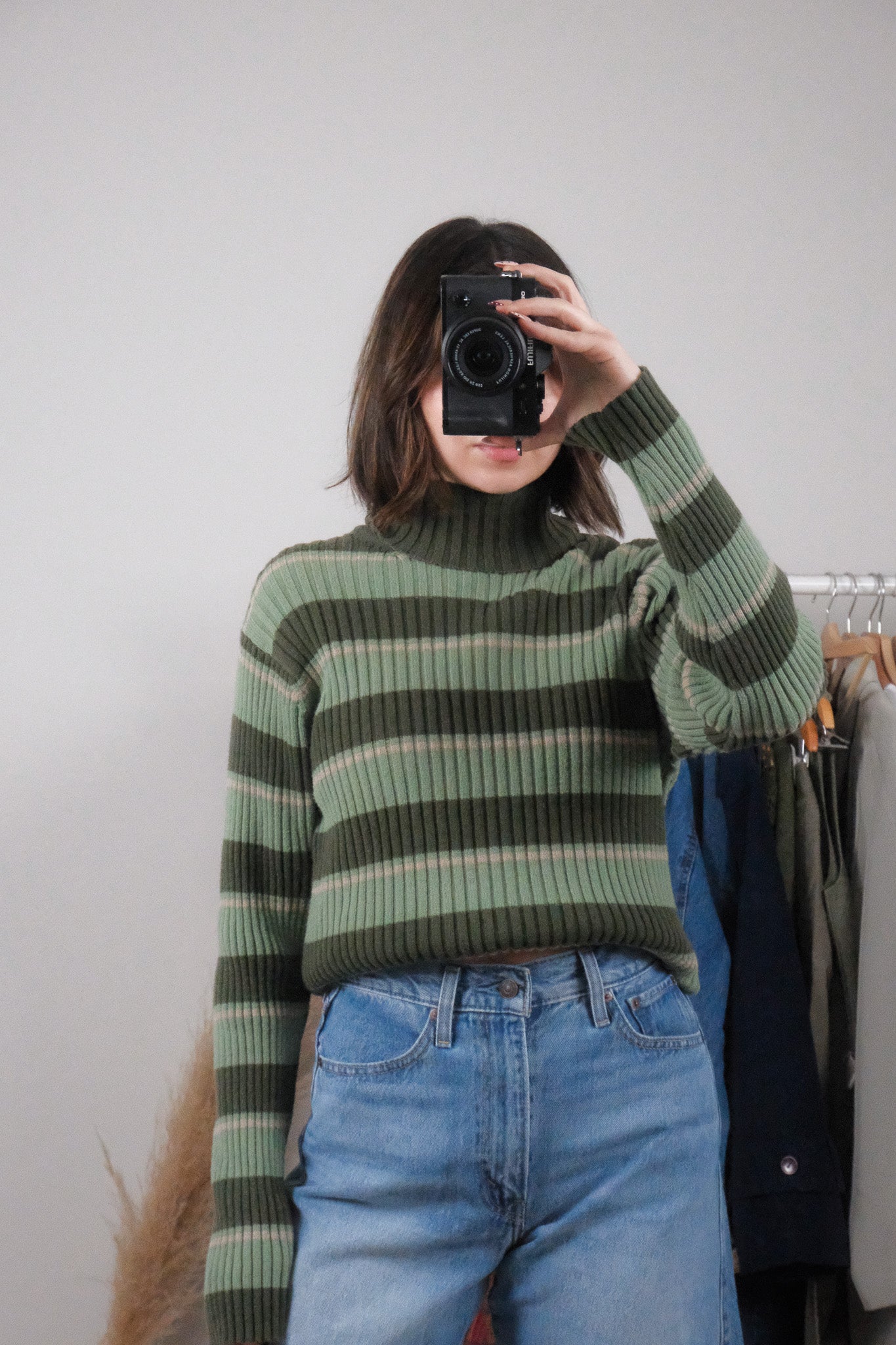 Vintage x Gap x Striped Turtleneck (M)