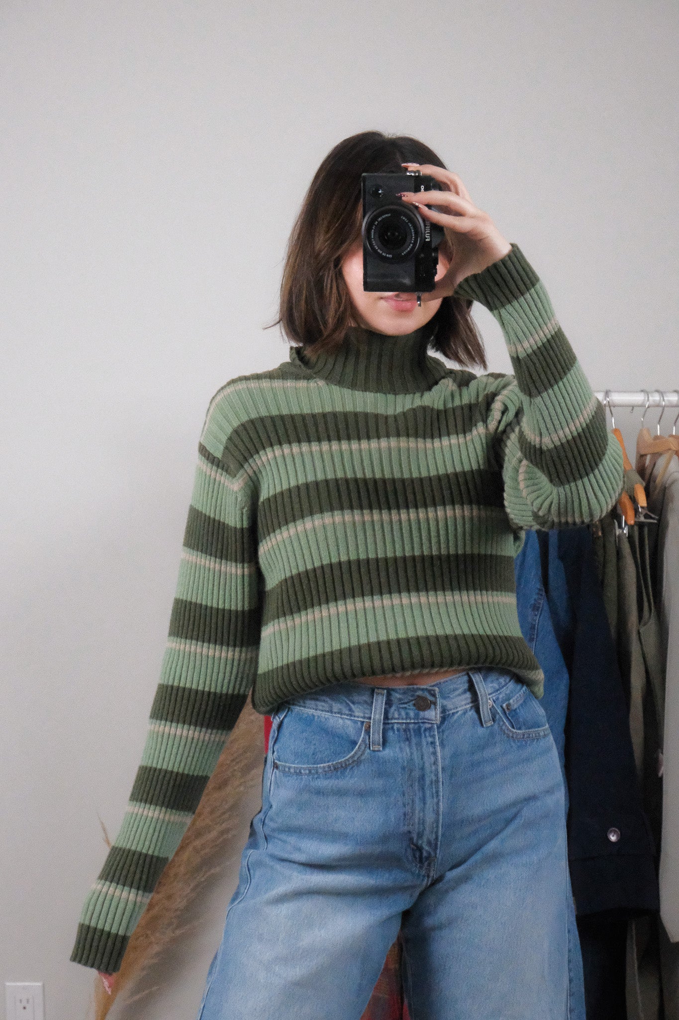 Vintage x Gap x Striped Turtleneck (M)