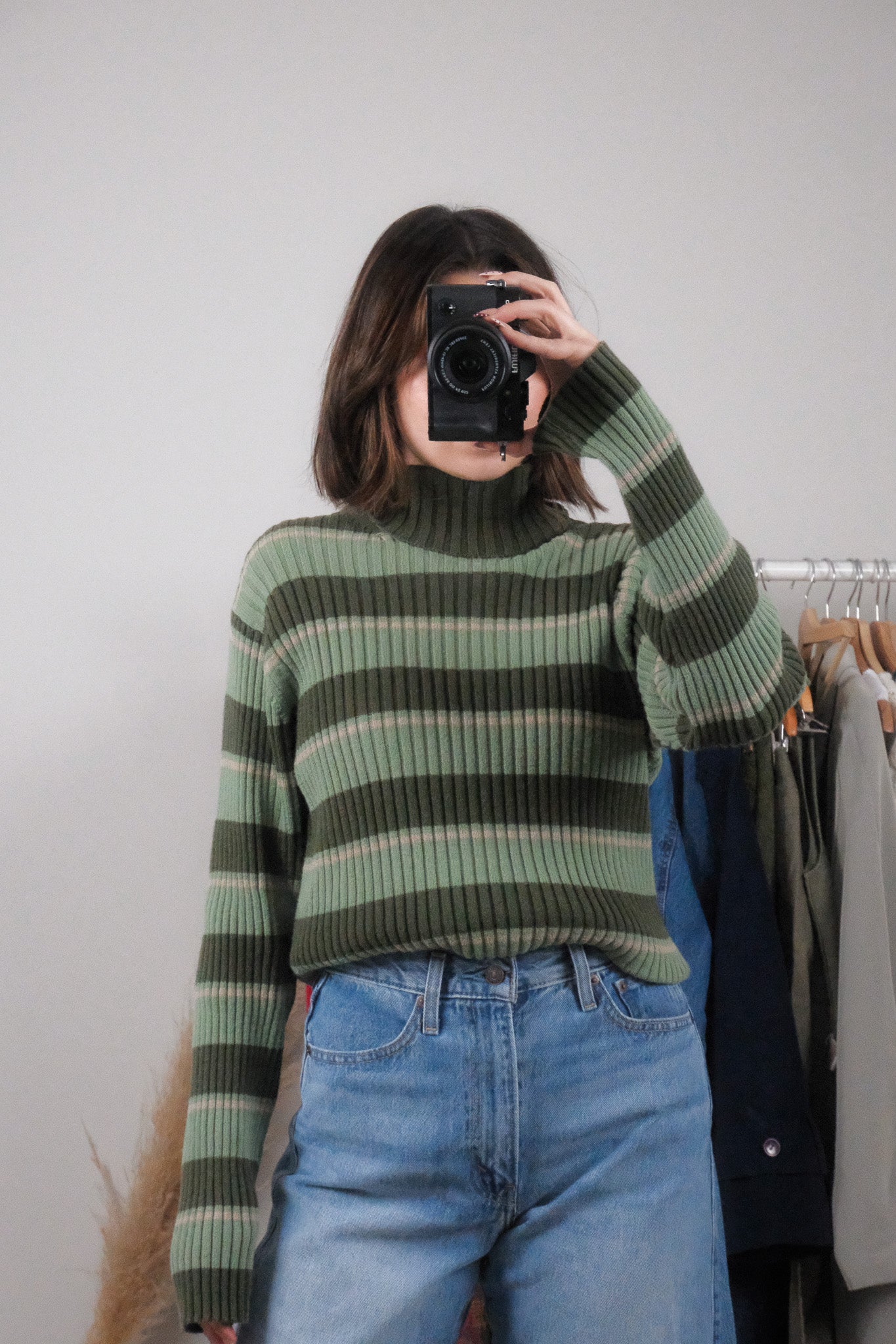 Vintage x Gap x Striped Turtleneck (M)