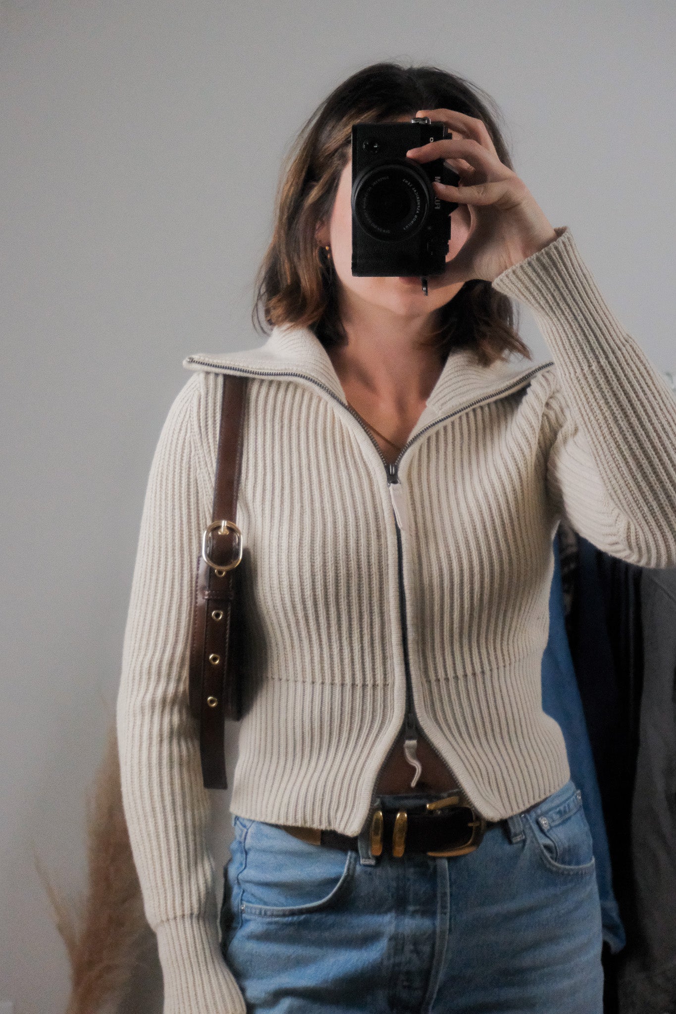 Modern x Faux Leather Shoulder Bag