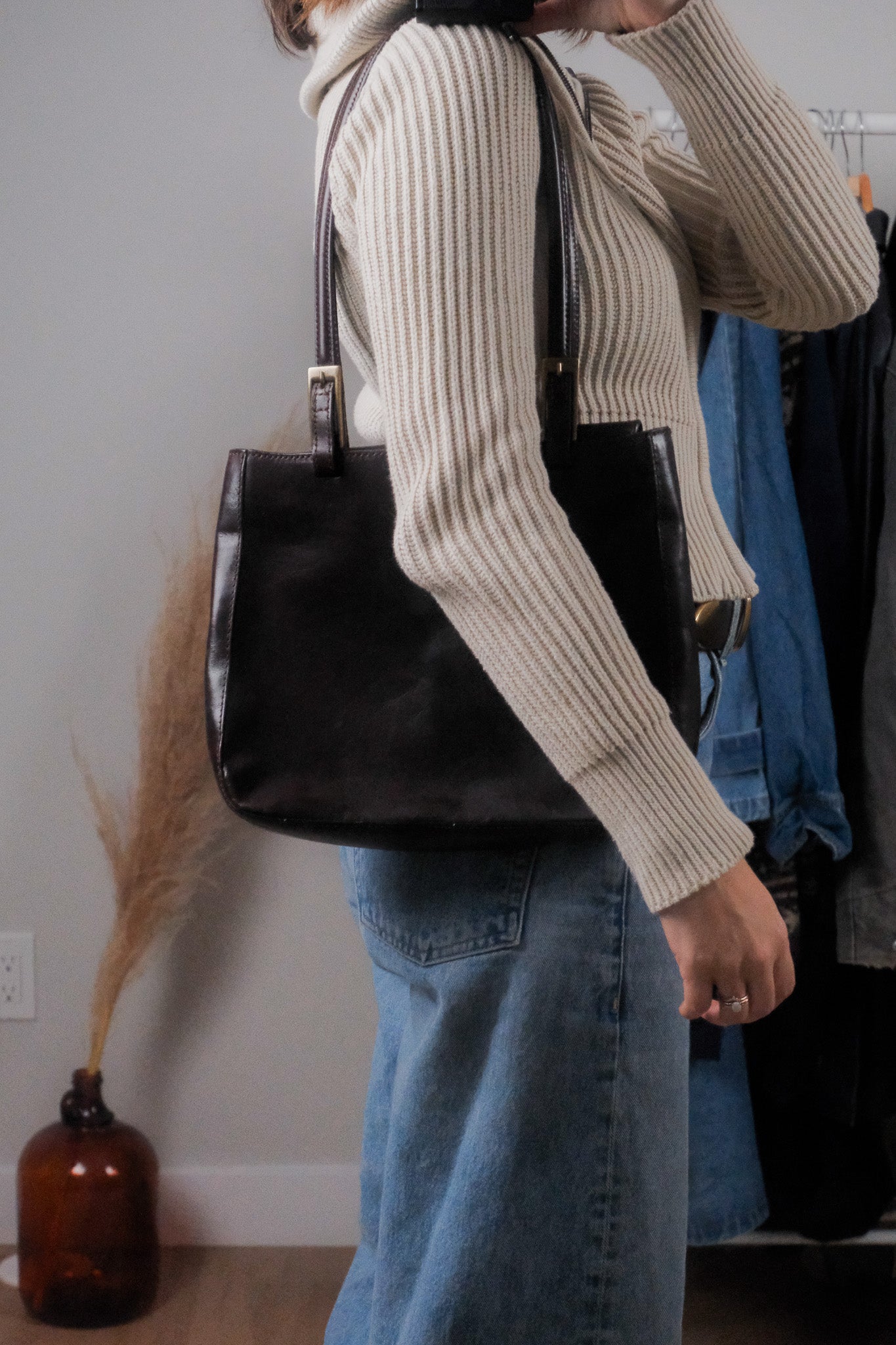 Made in Italy x Vintage x Leather Purse