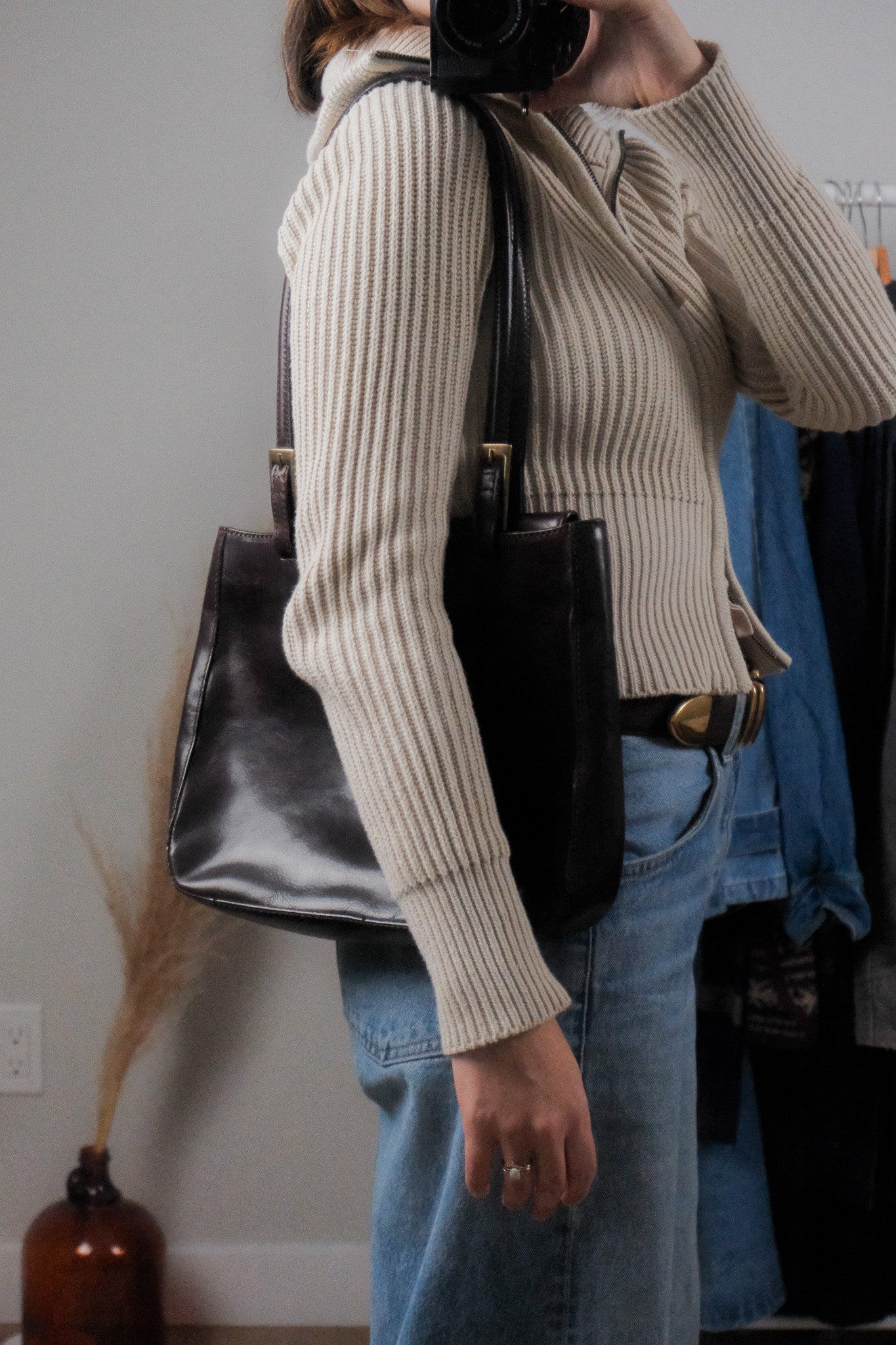 Made in Italy x Vintage x Leather Purse