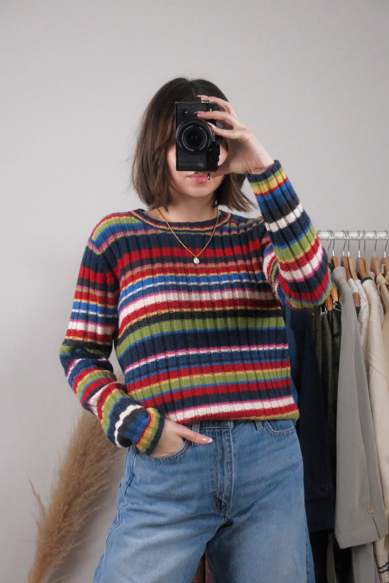 Vintage x Multicolour Sweater (M)