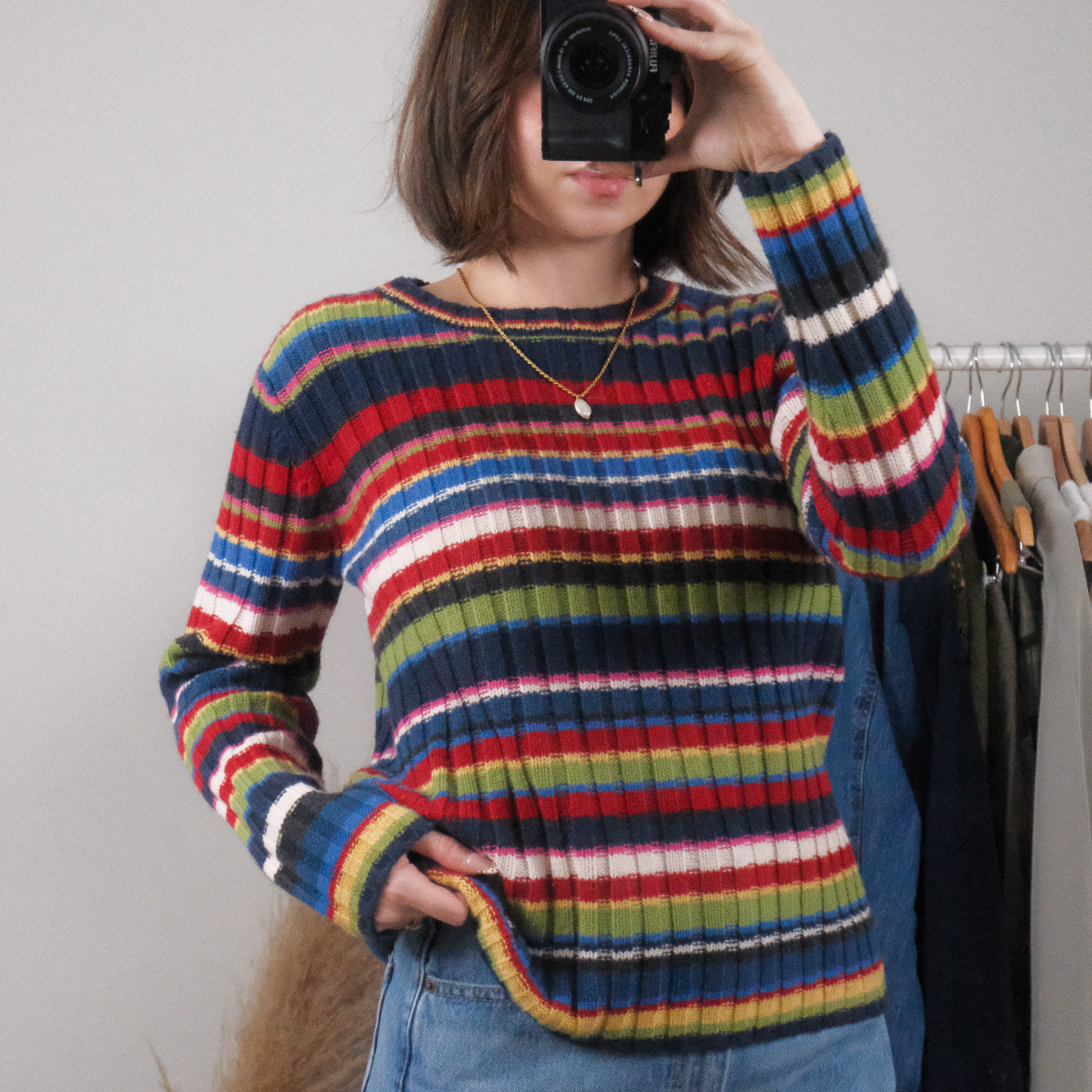 Vintage x Multicolour Sweater (M)