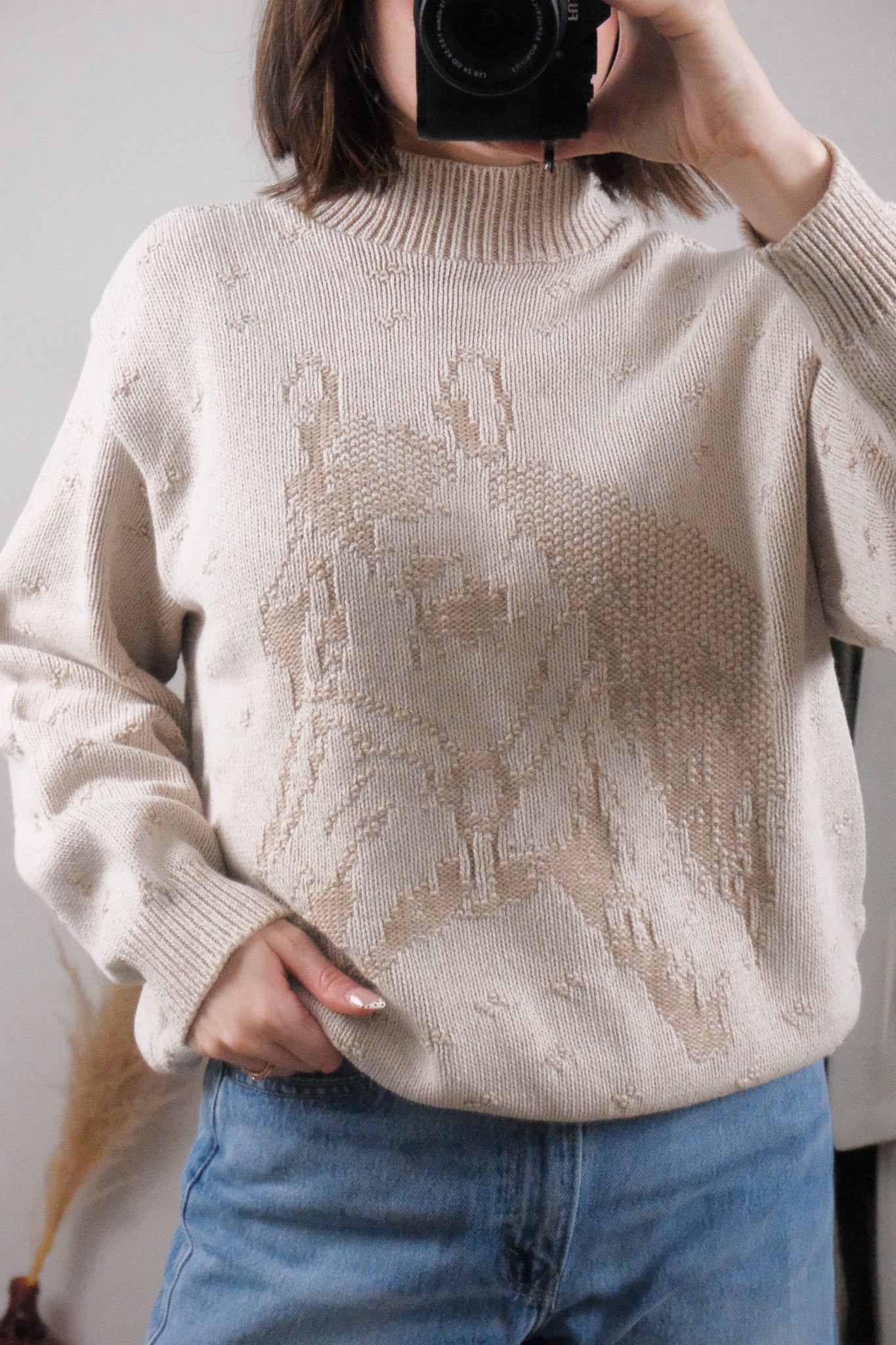 Vintage x Cotton Horse Textured Knit (M)