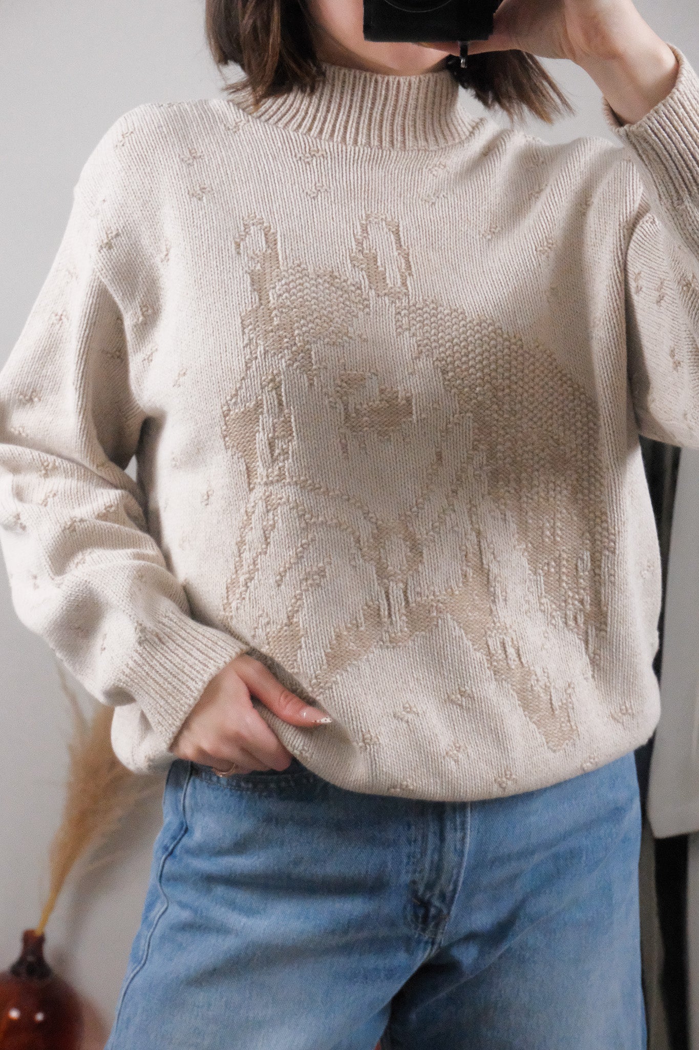 Vintage x Cotton Horse Textured Knit (M)