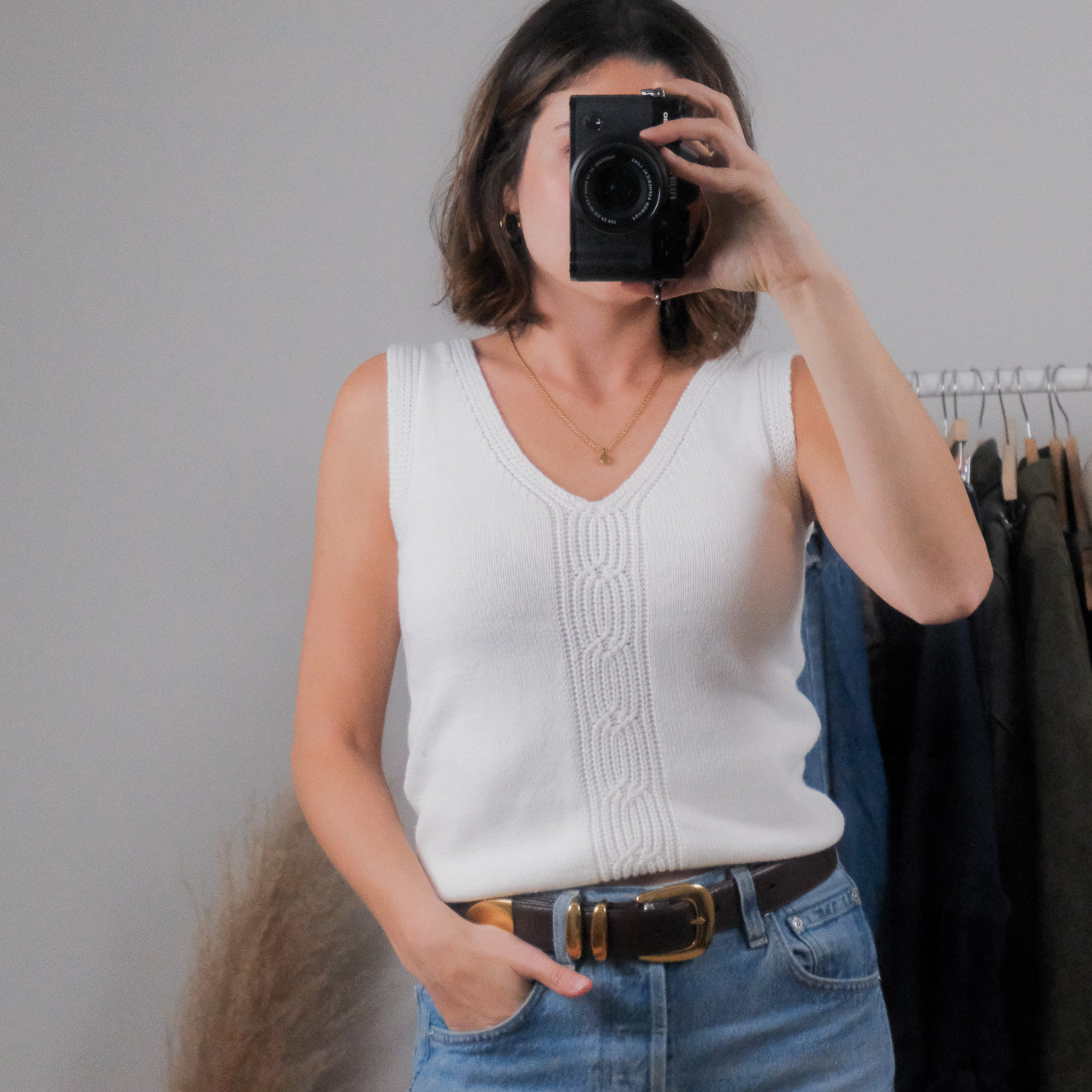 Vintage x Cotton Knit Tank (S)