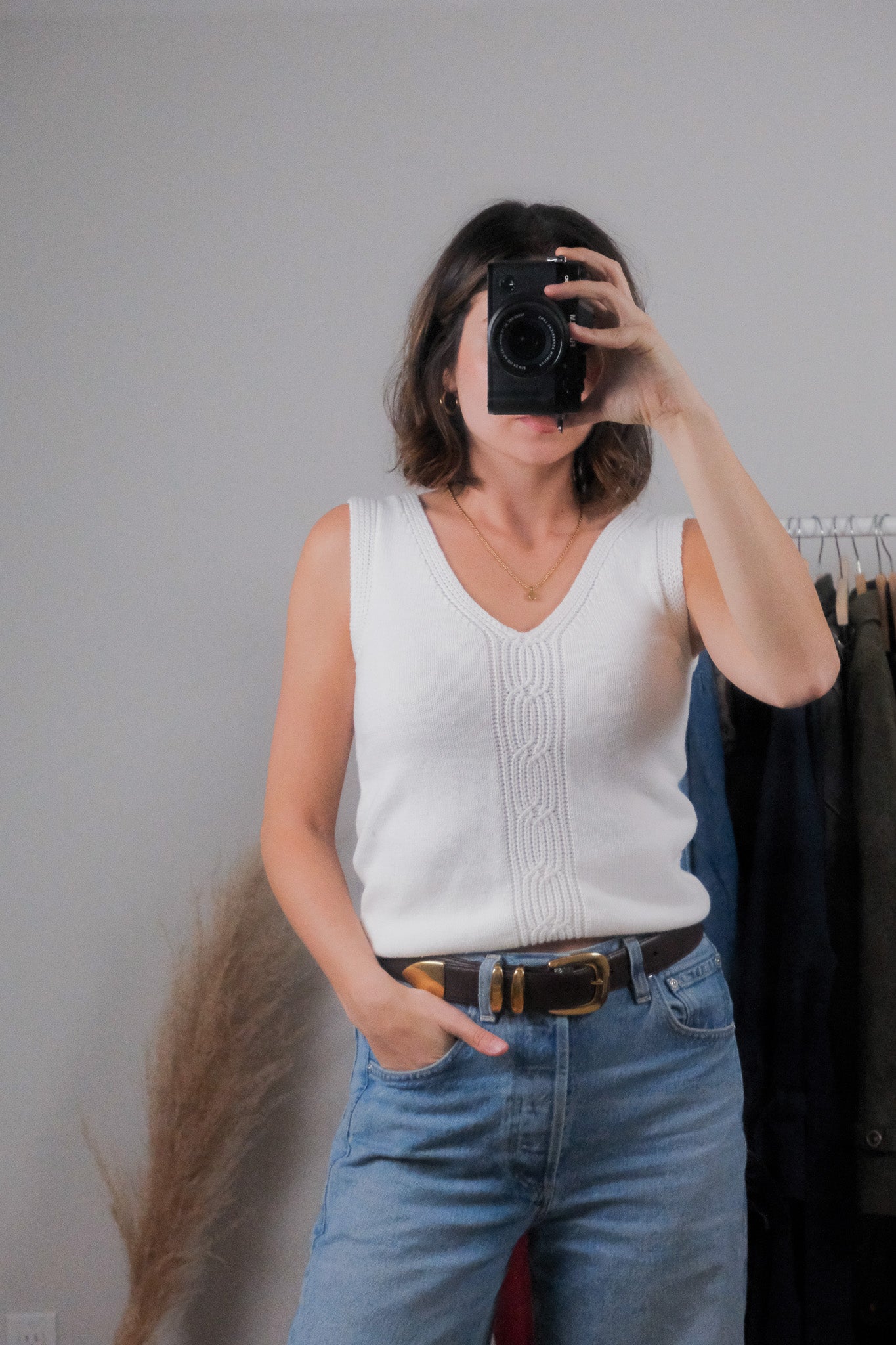 Vintage x Cotton Knit Tank (S)