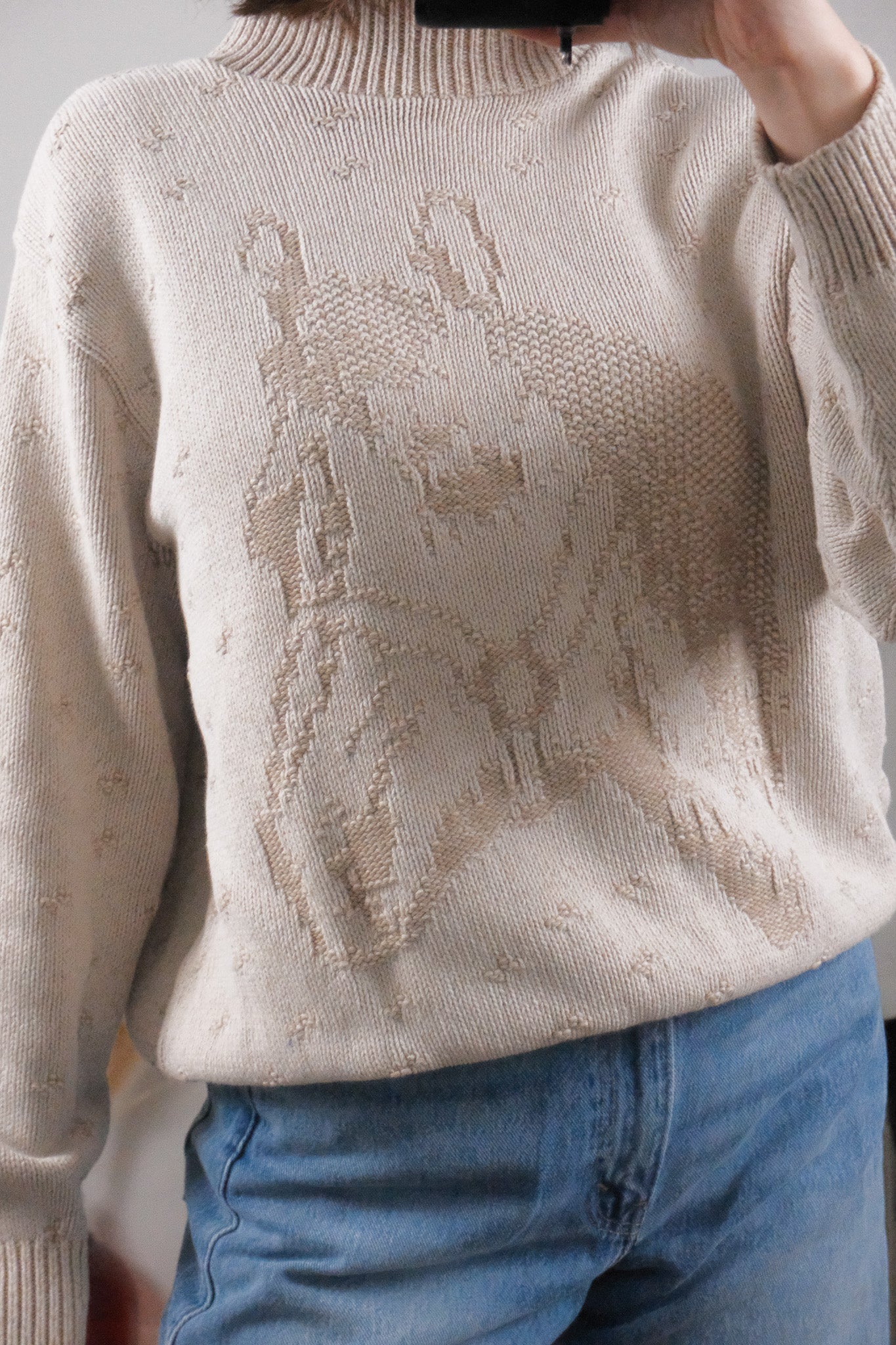 Vintage x Cotton Horse Textured Knit (M)