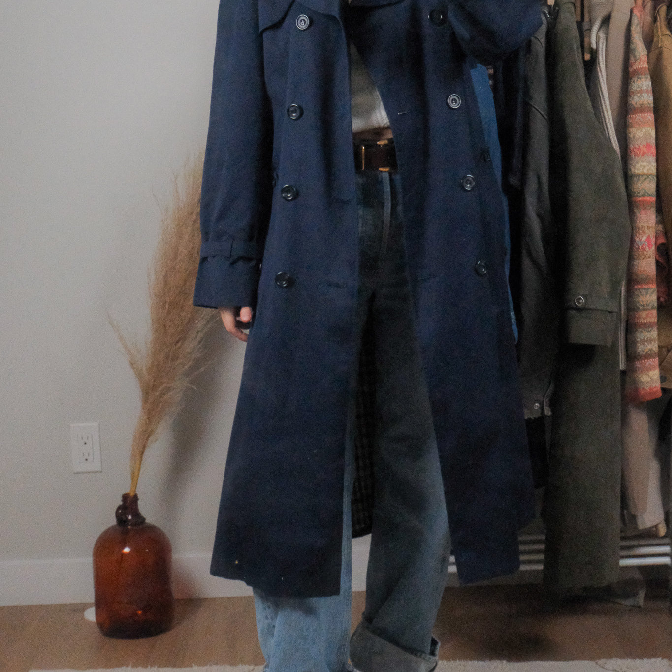 Made in Canada x Vintage x Trench Coat (M)