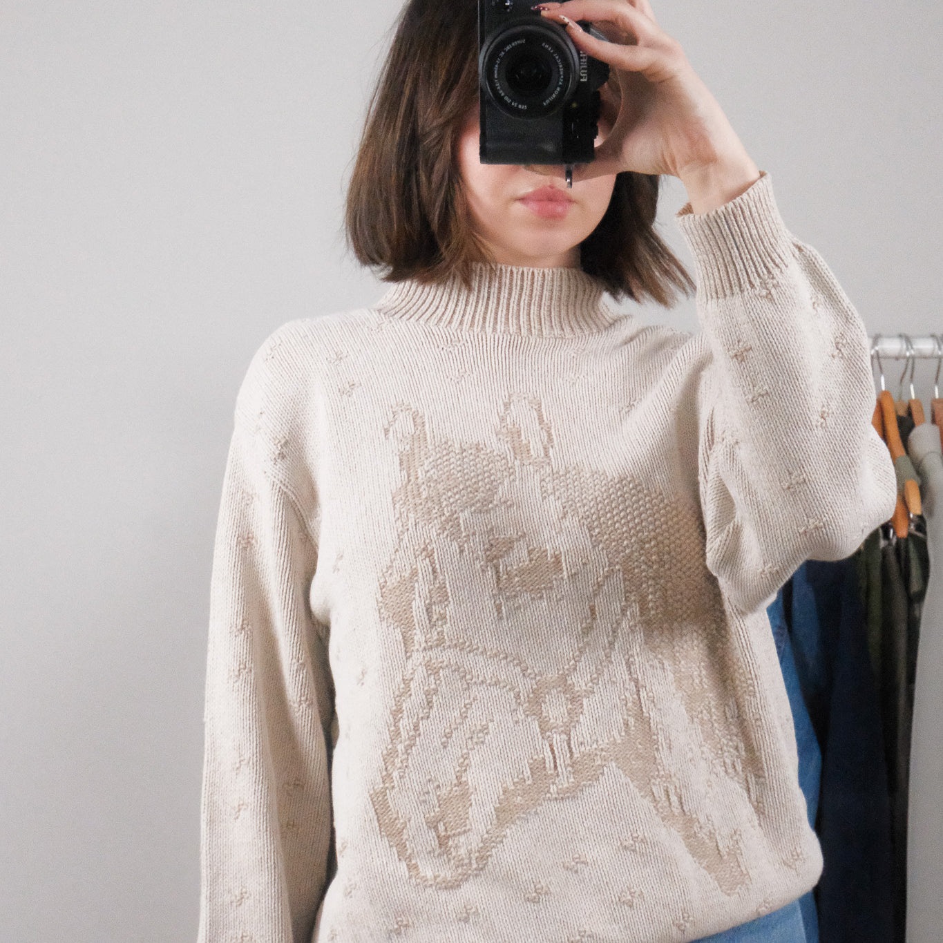 Vintage x Cotton Horse Textured Knit (M)