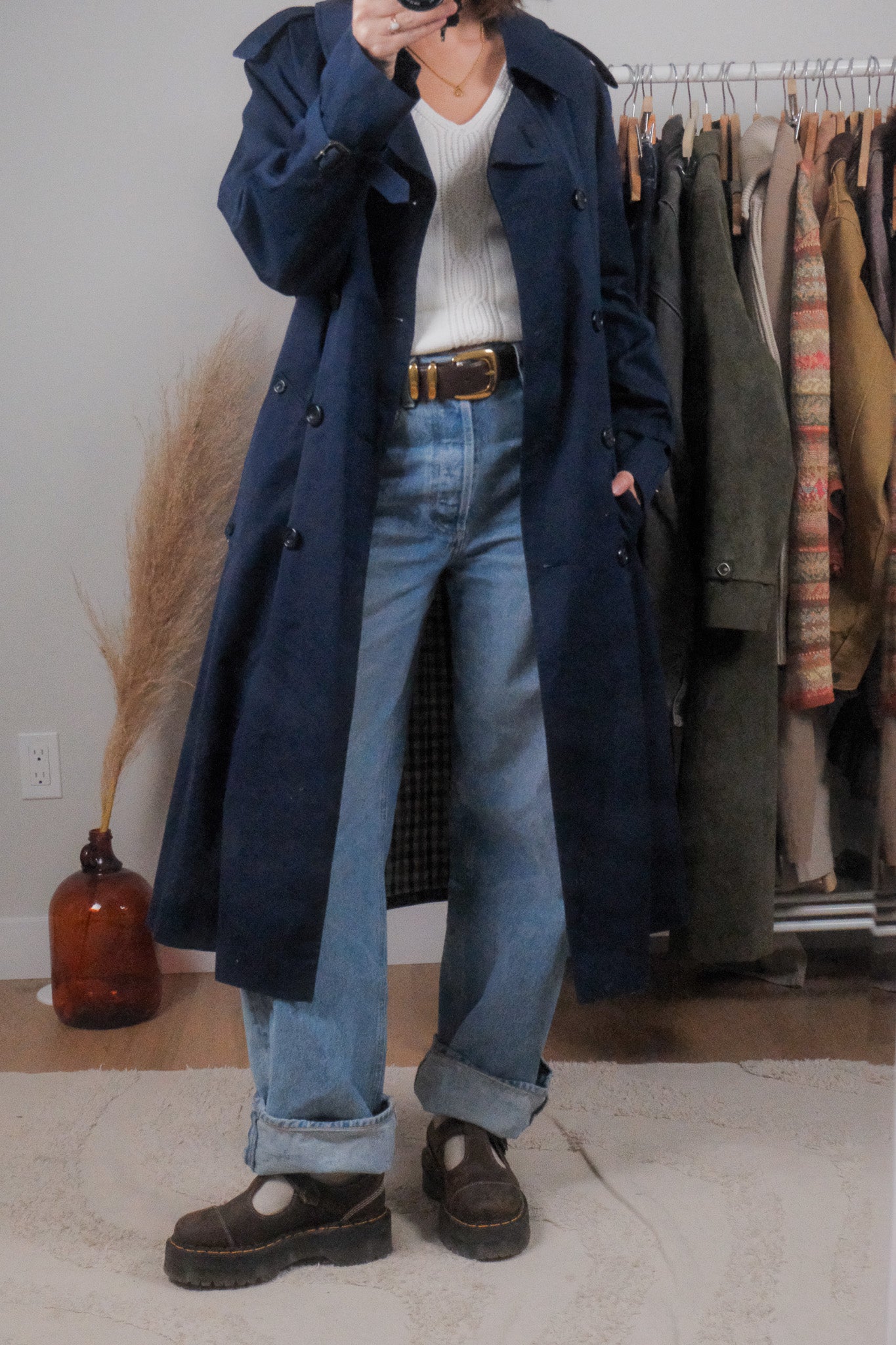 Made in Canada x Vintage x Trench Coat (M)