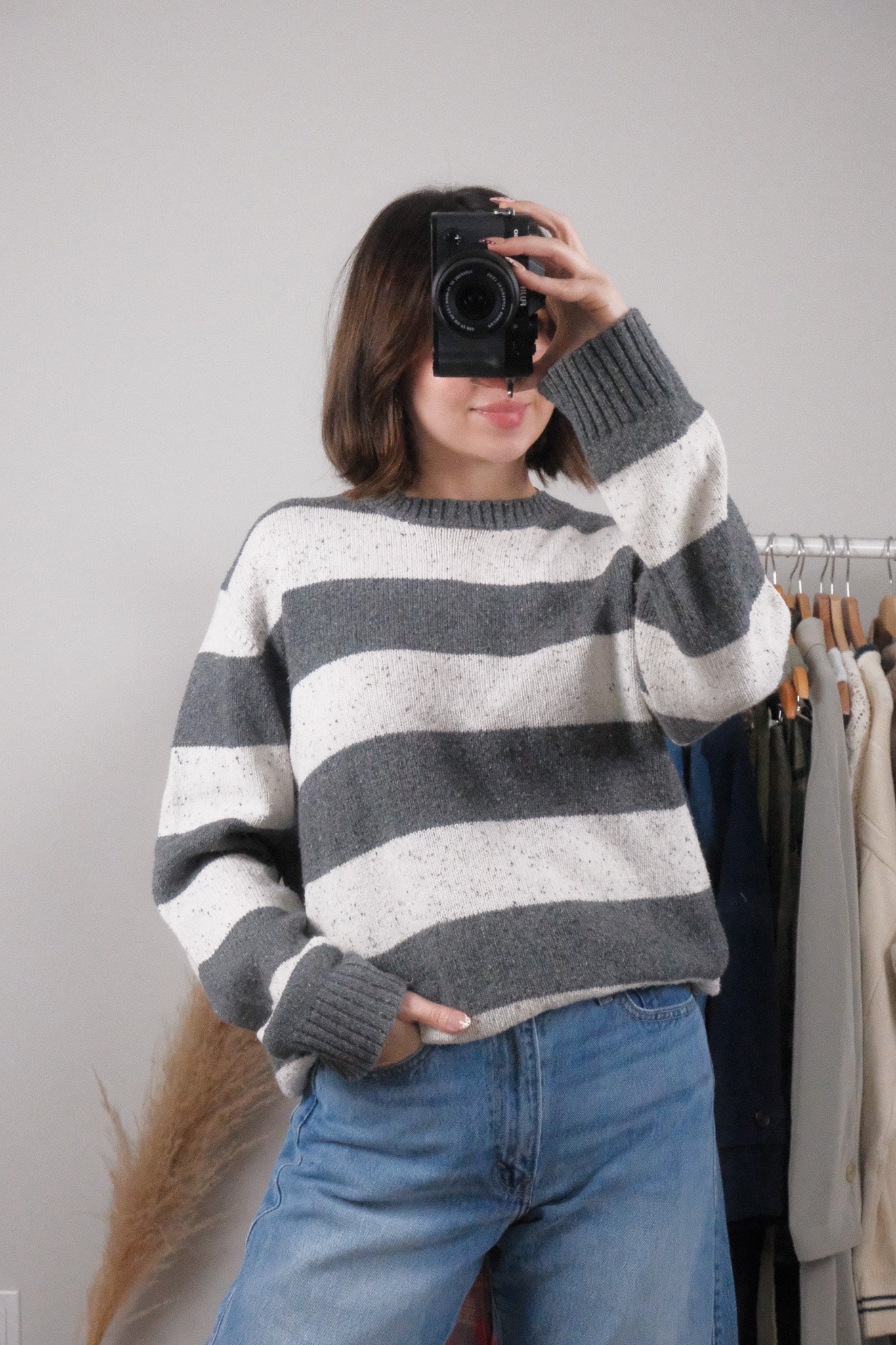 Vintage x Striped Sweater (M)