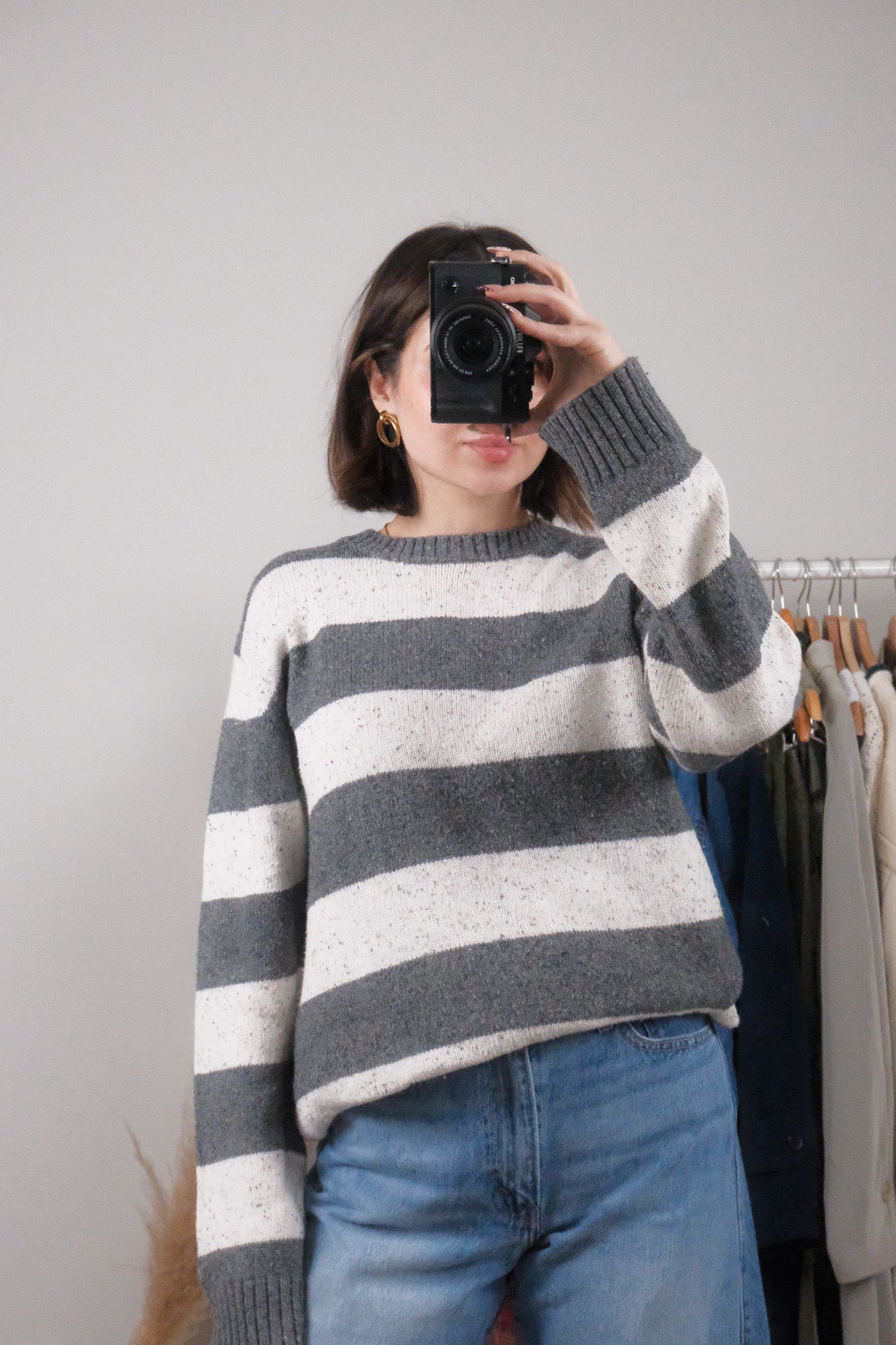 Vintage x Striped Sweater (M)