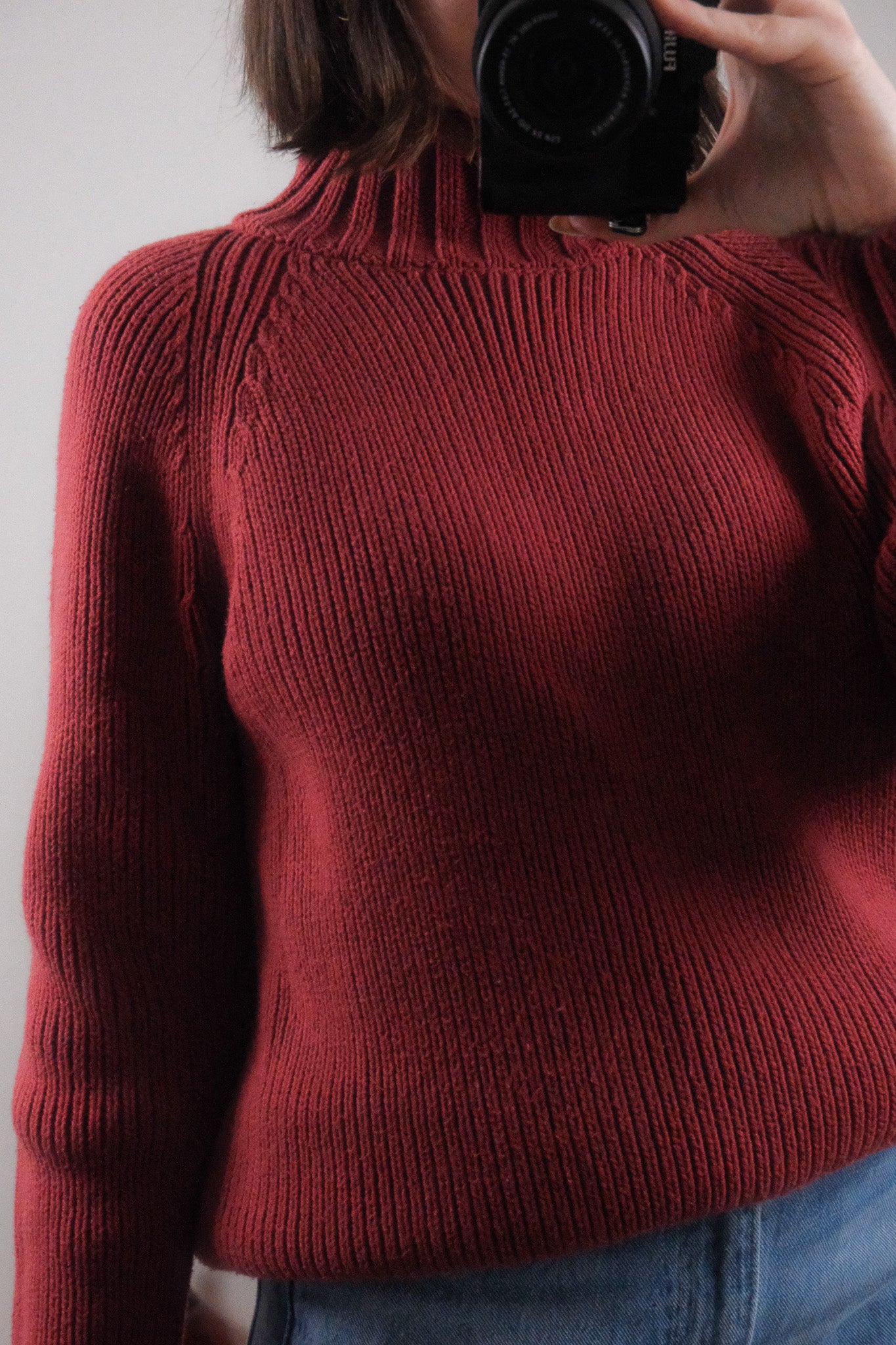 Vintage x Chunky Knit Sweater (S)
