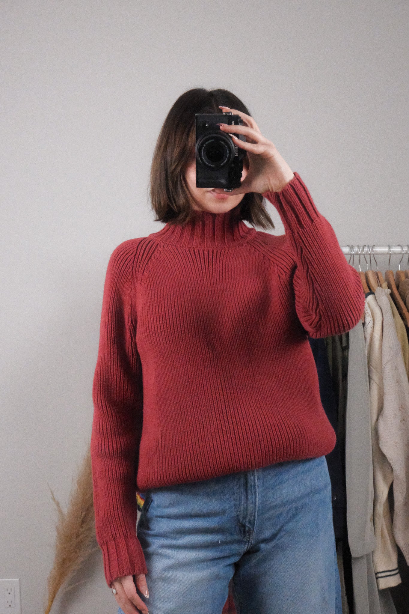 Vintage x Chunky Knit Sweater (S)
