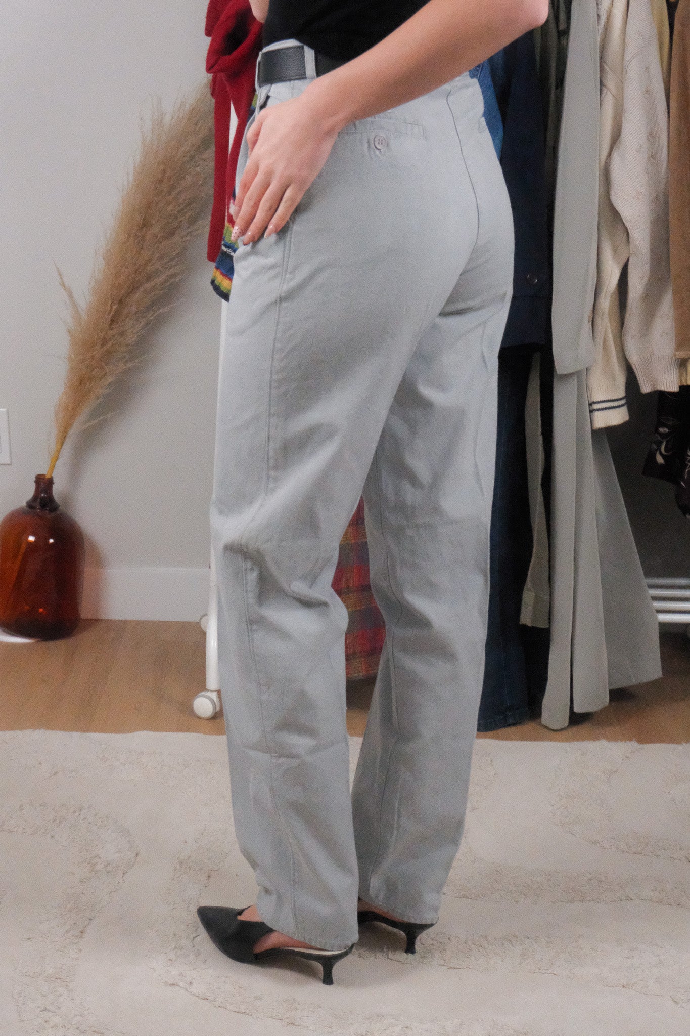 Vintage x Pleated Trousers (6)
