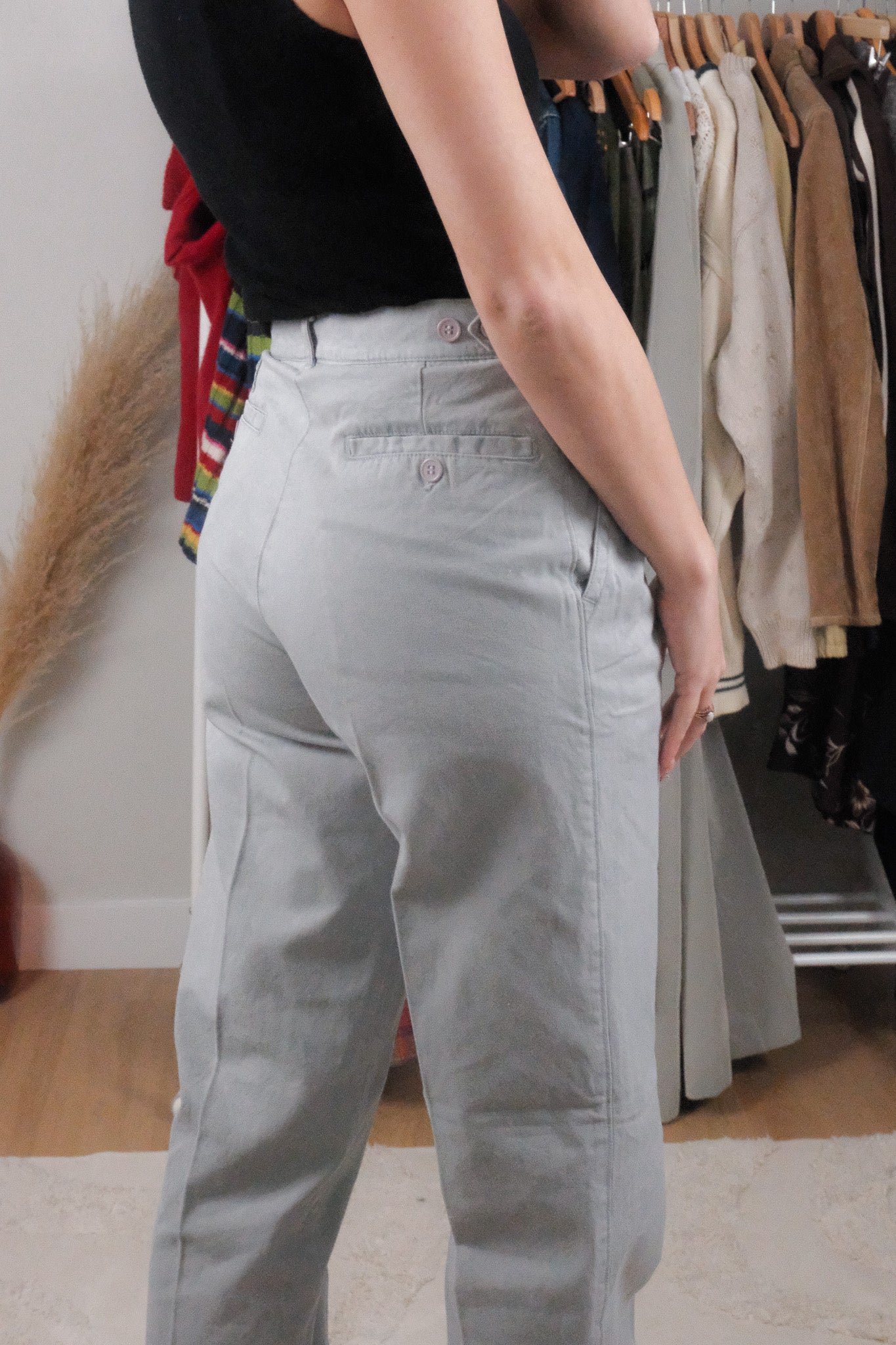 Vintage x Pleated Trousers (6)