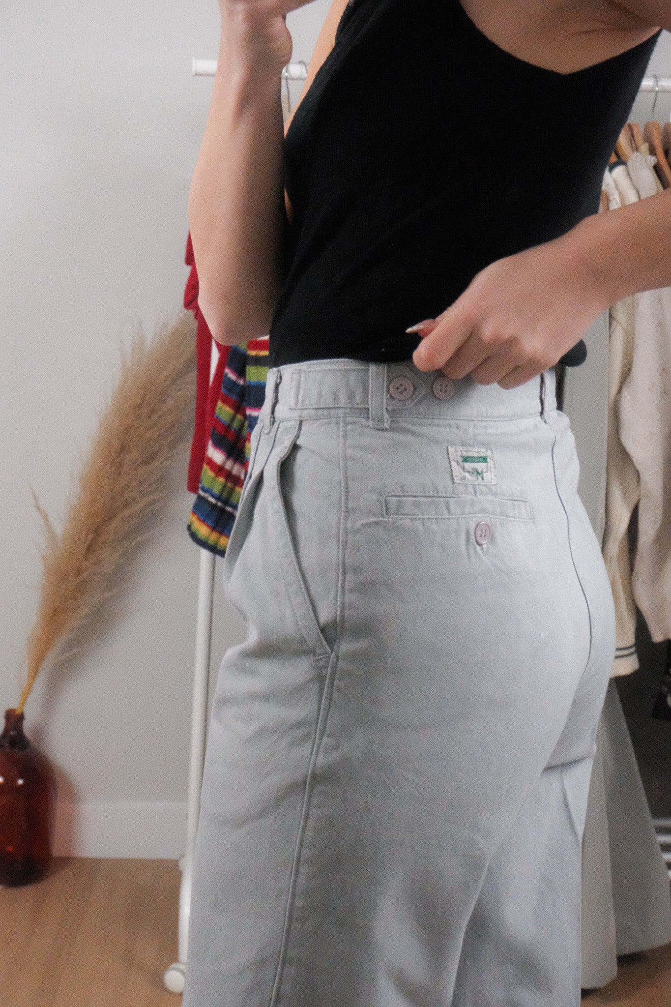 Vintage x Pleated Trousers (6)