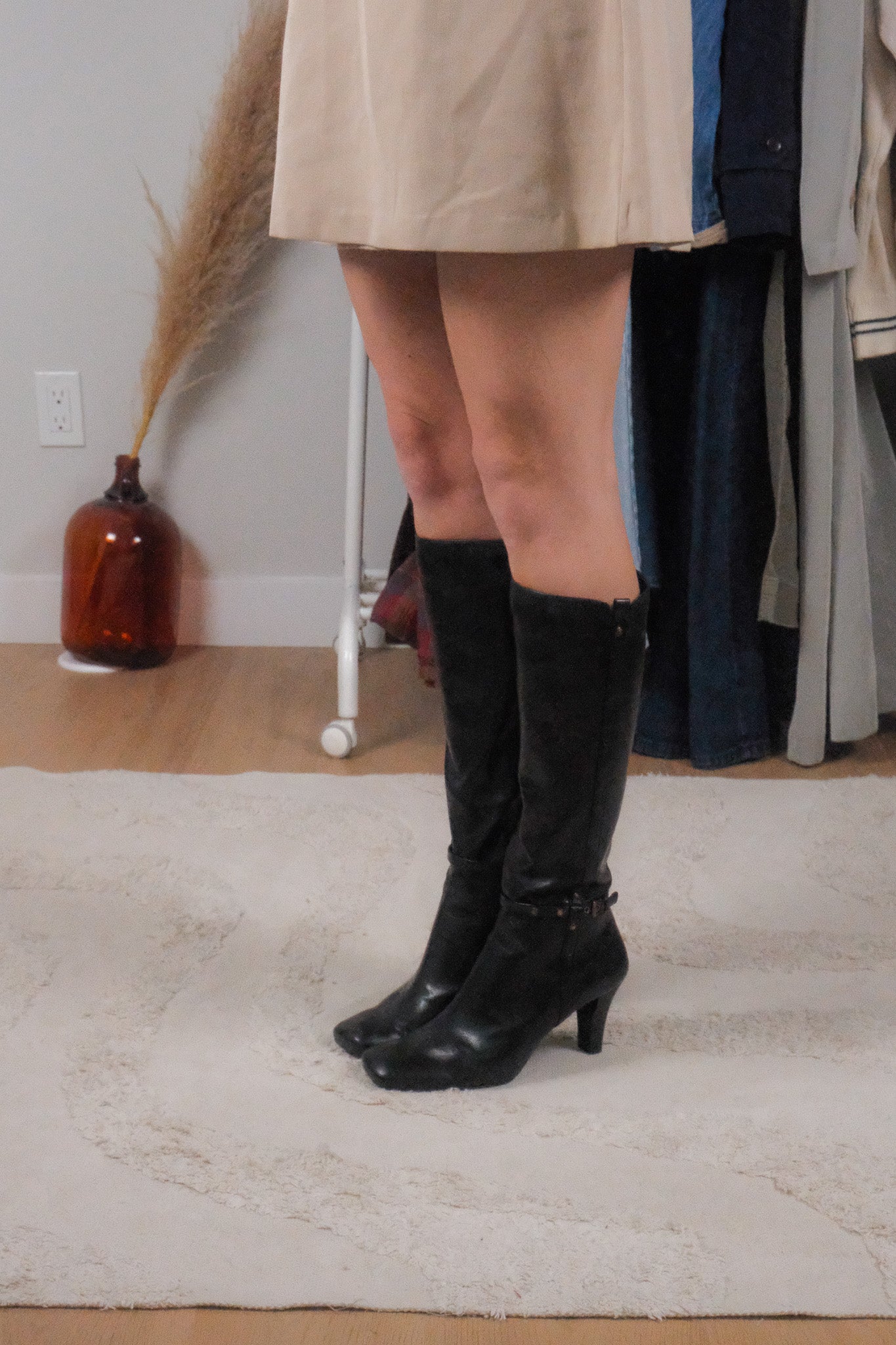 Vintage x Liz Claiborne Faux Leather Boots (7.5/8)