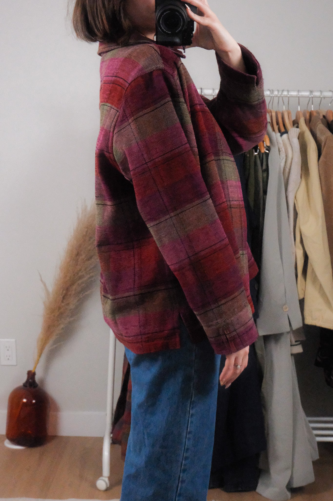 Vintage x Plaid Jacket (L)