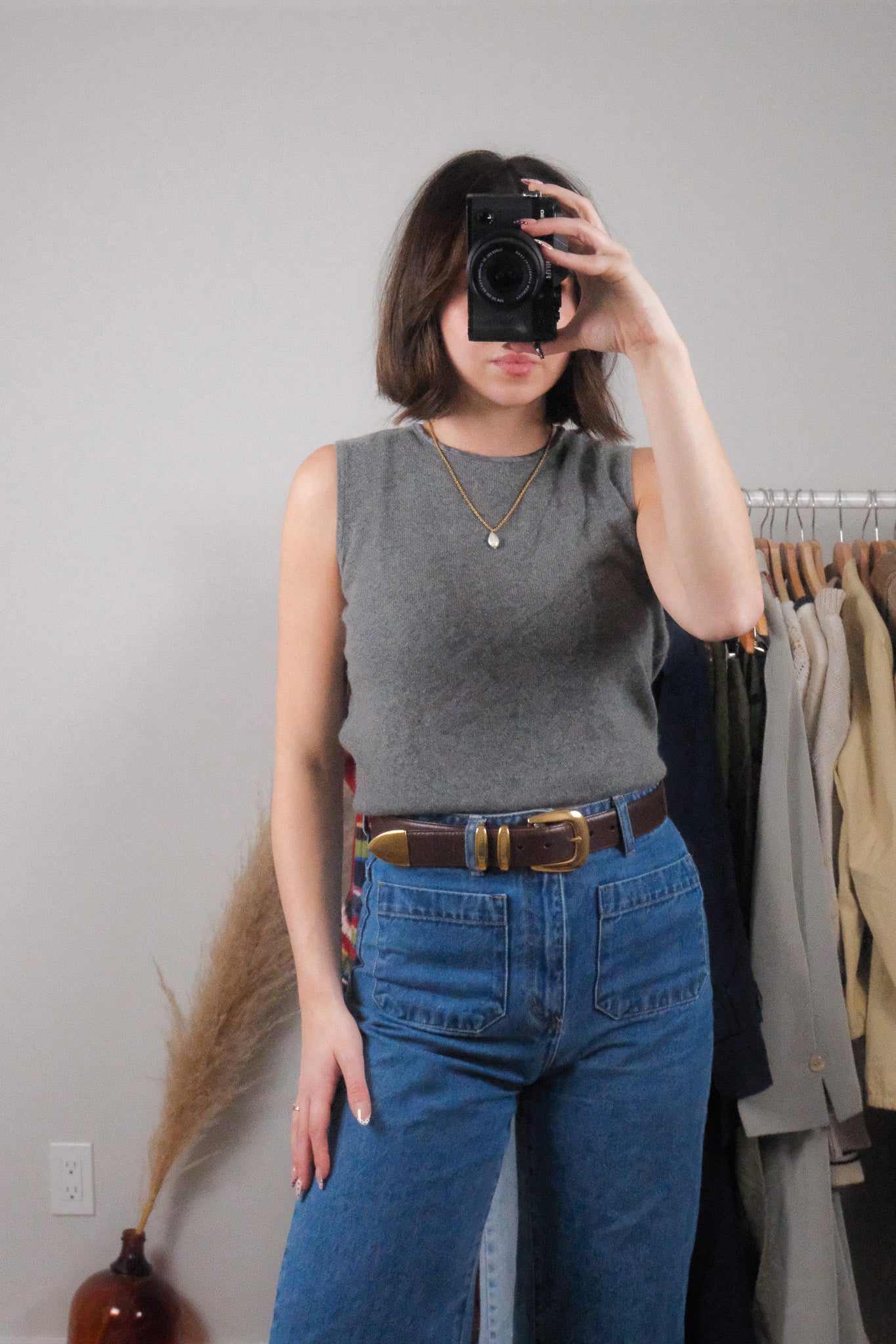 Vintage x Wool Blend Tank (S)