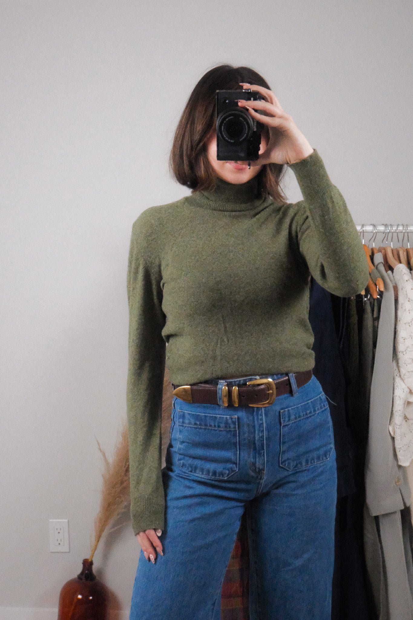 Vintage x Pure Wool Turtleneck (M)