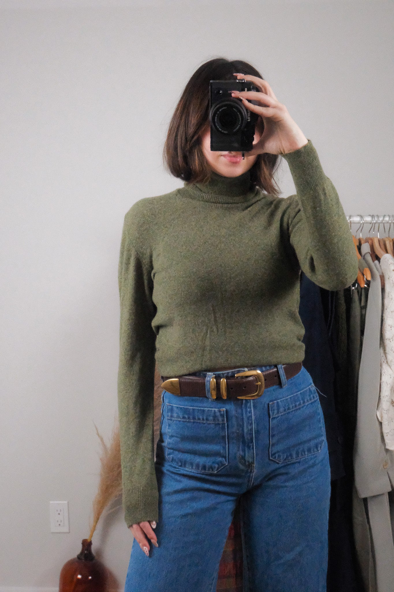 Vintage x Pure Wool Turtleneck (M)