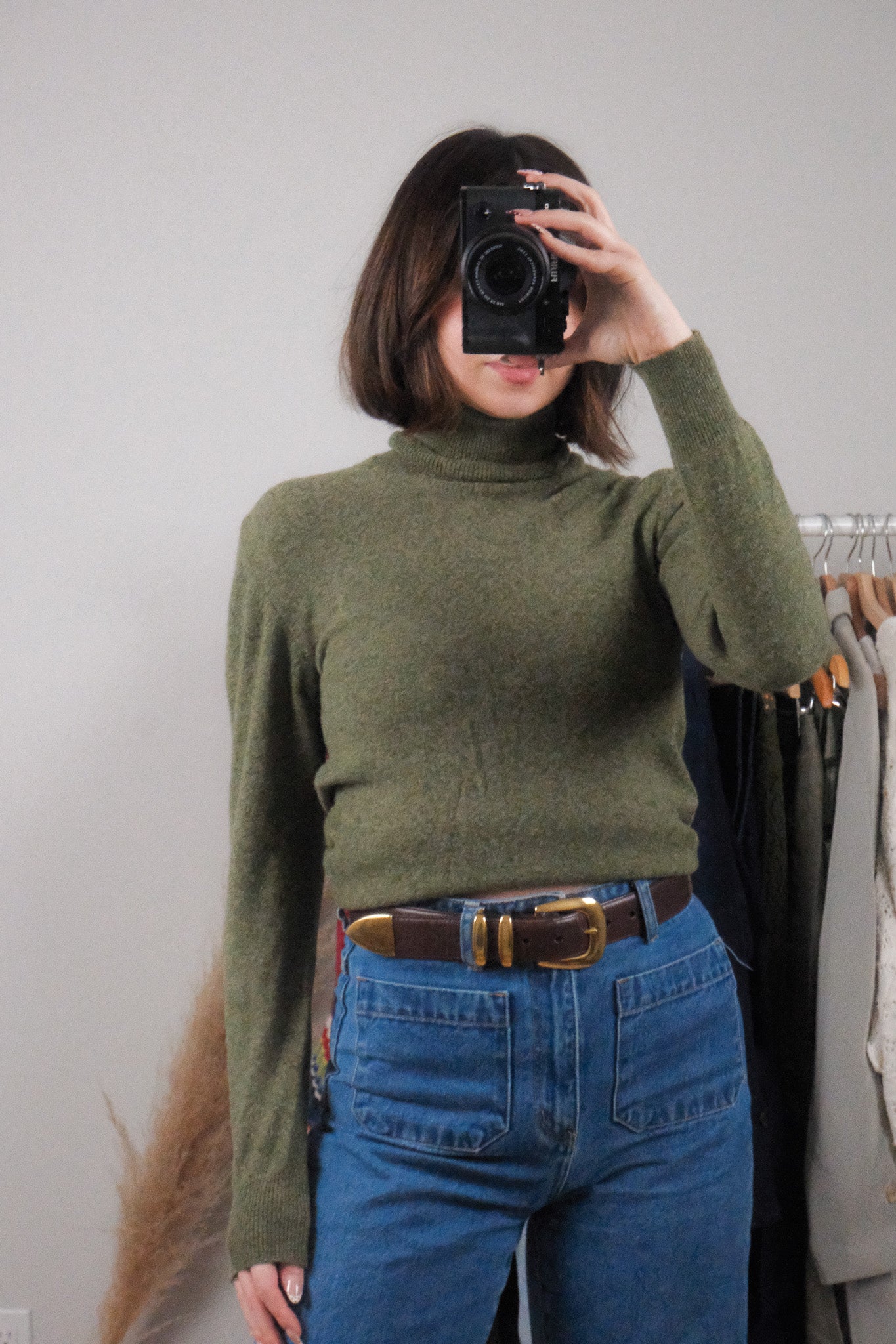Vintage x Pure Wool Turtleneck (M)