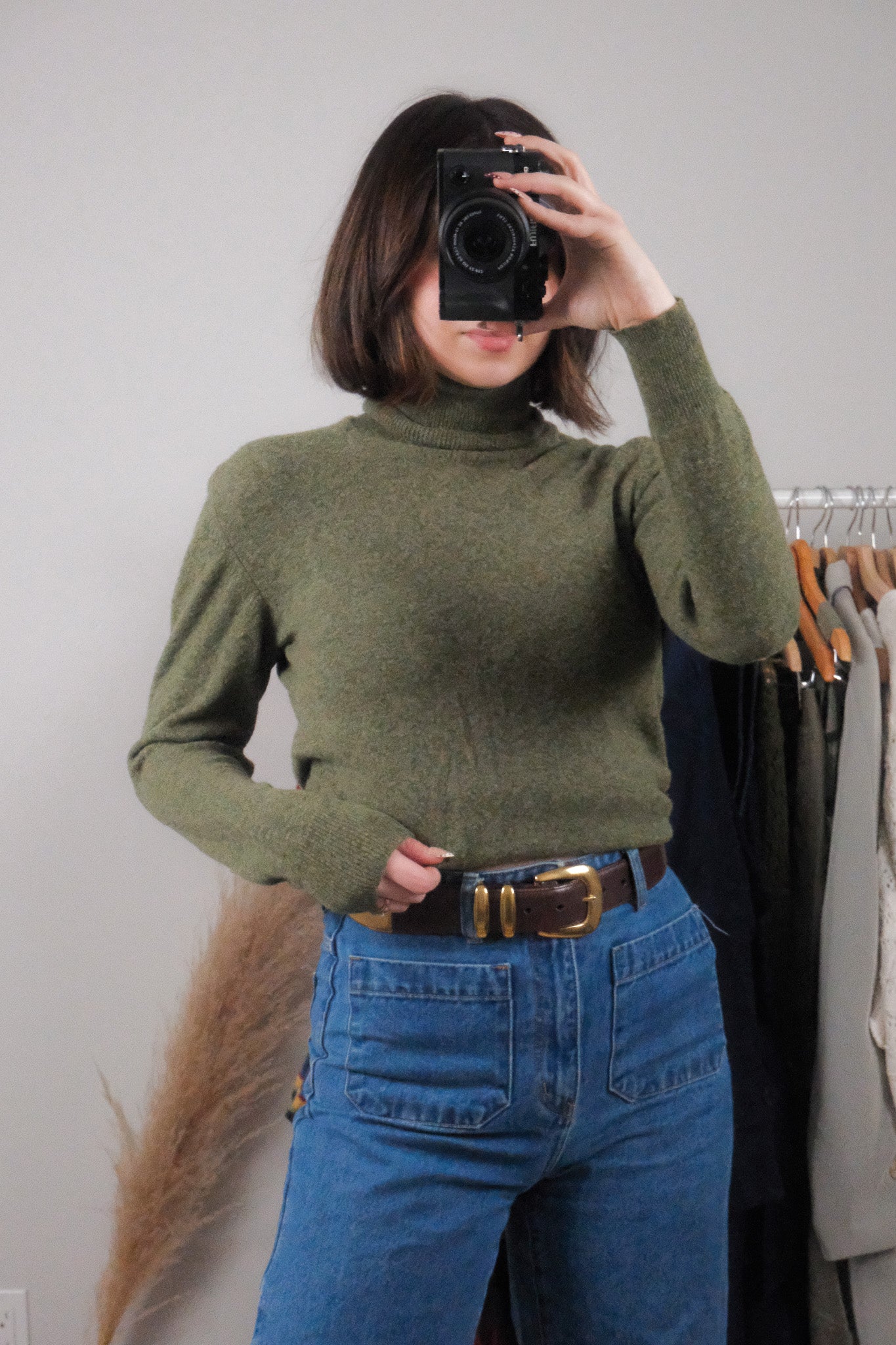 Vintage x Pure Wool Turtleneck (M)