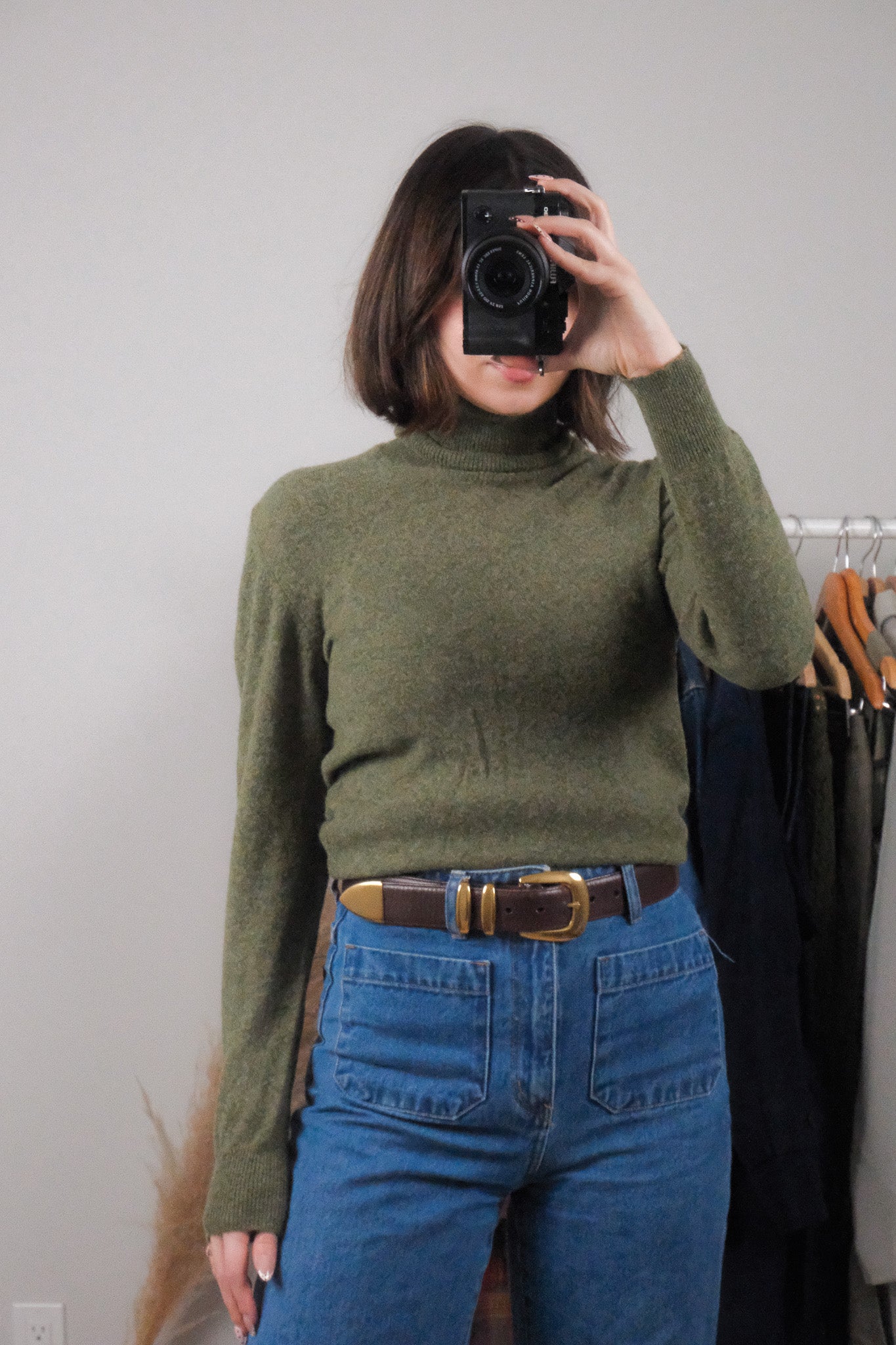 Vintage x Pure Wool Turtleneck (M)