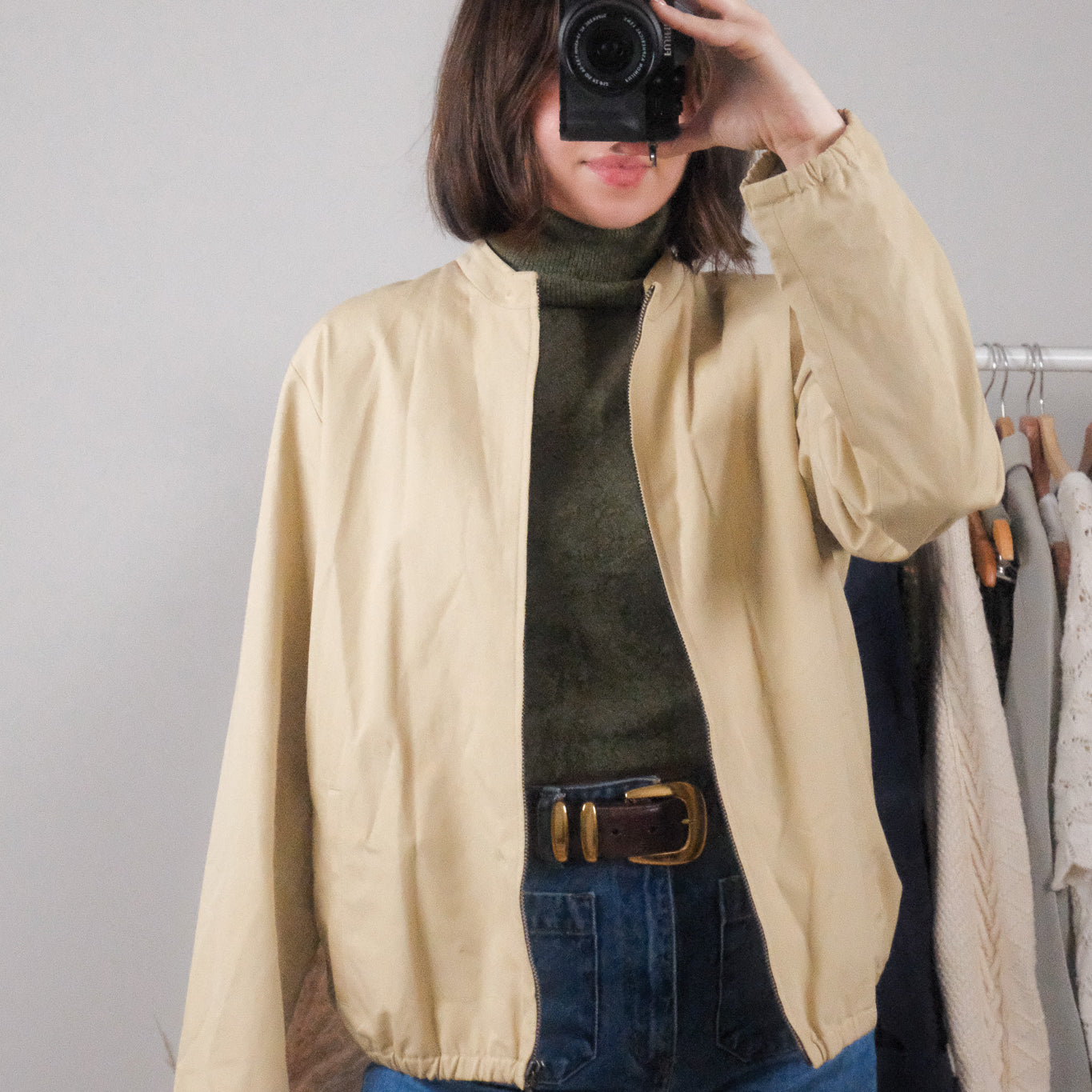 Vintage x Eddie Bauer x Cotton Bomber (M)