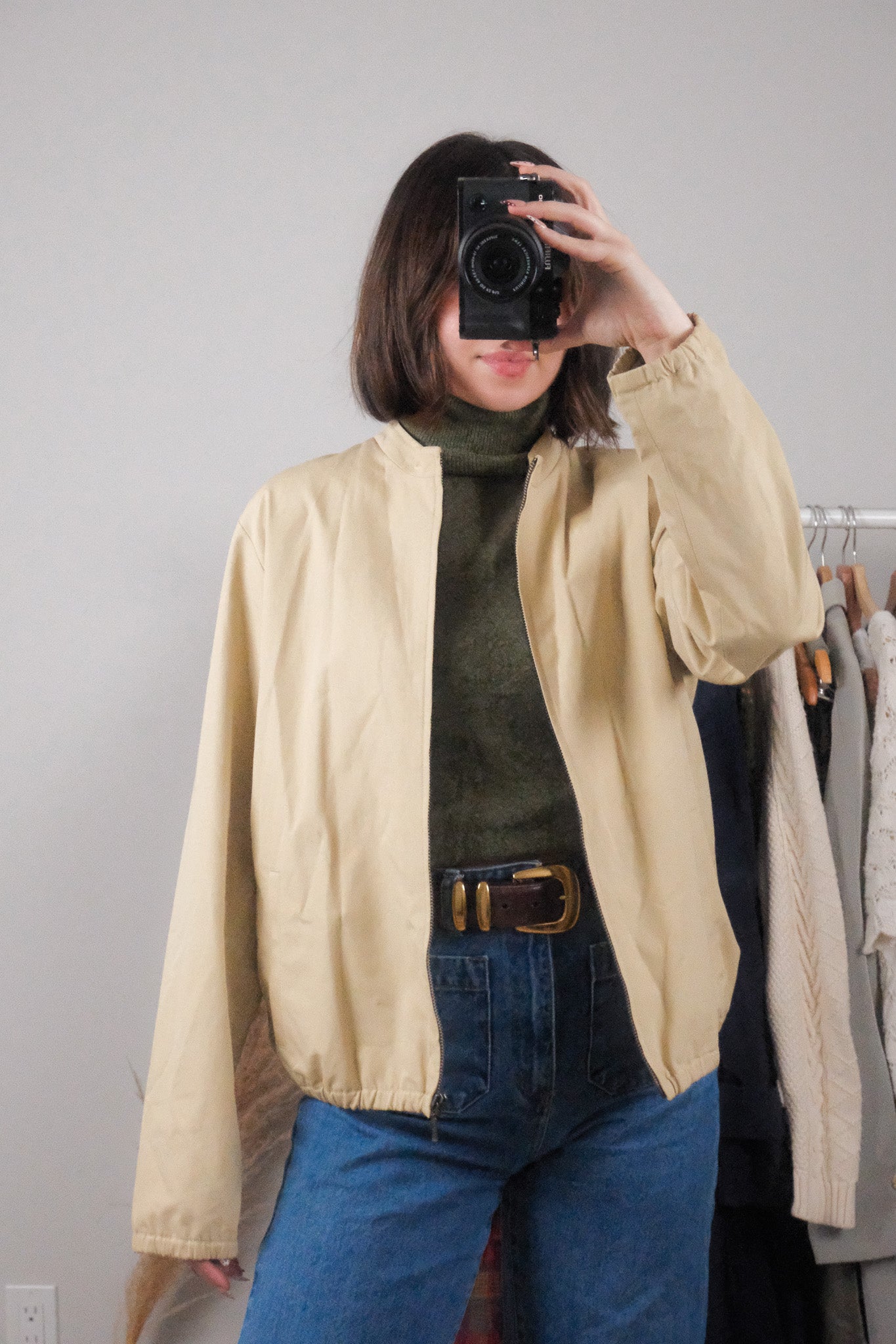 Vintage x Eddie Bauer x Cotton Bomber (M)