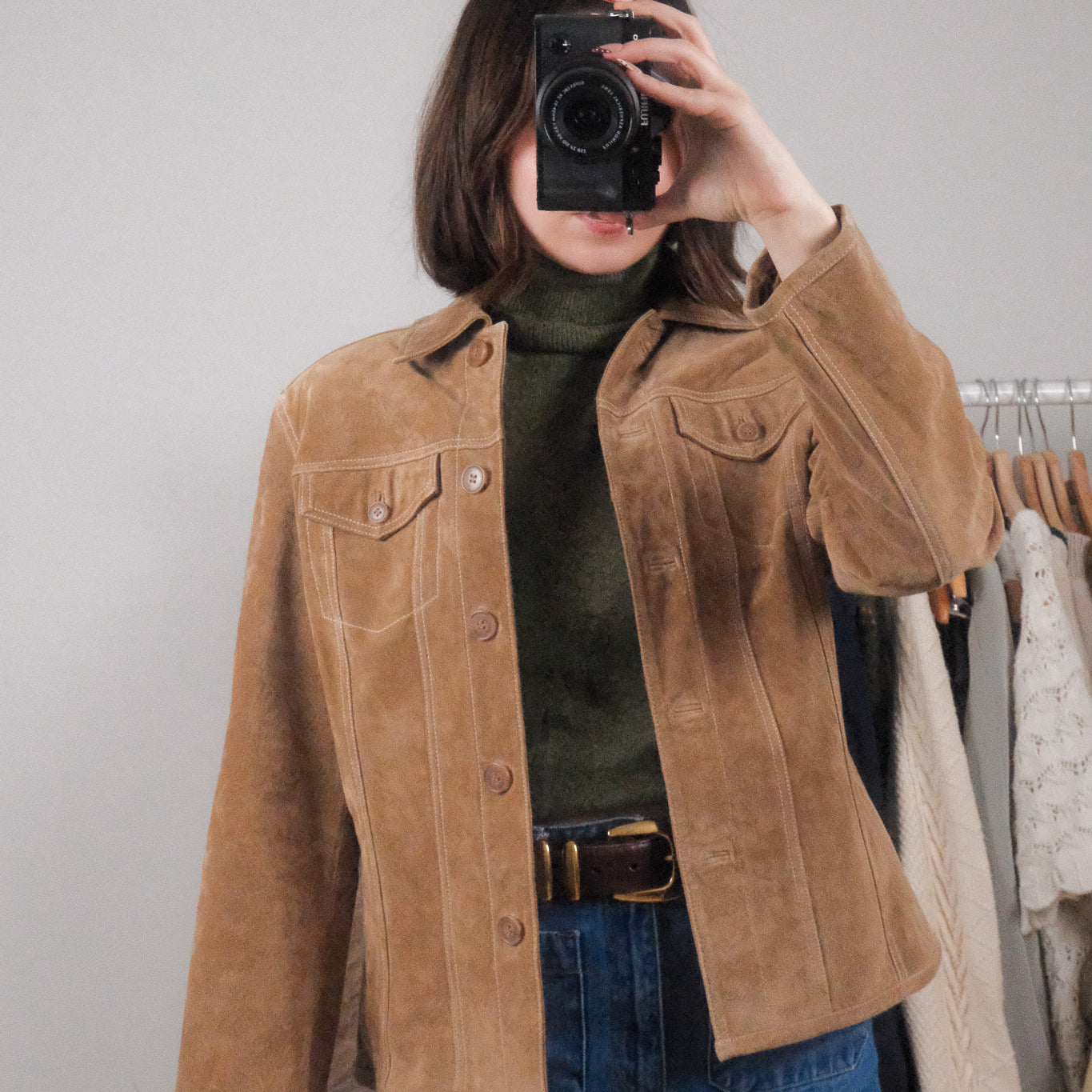 Vintage x Genuine Suede Blazer (S)