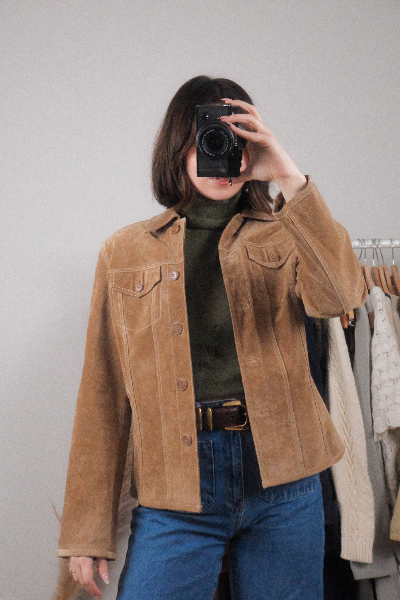 Vintage x Genuine Suede Blazer (S)