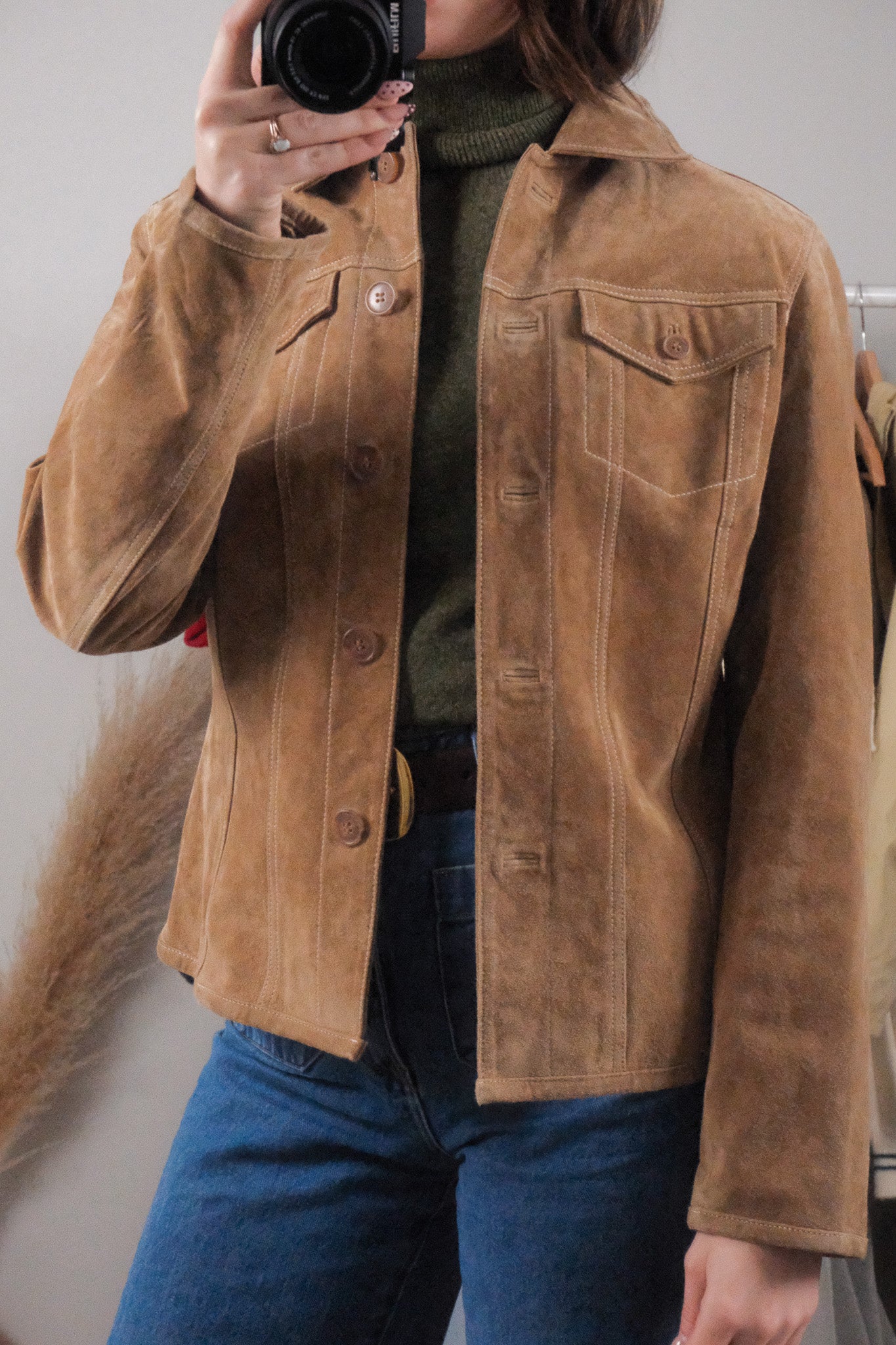 Vintage x Genuine Suede Blazer (S)