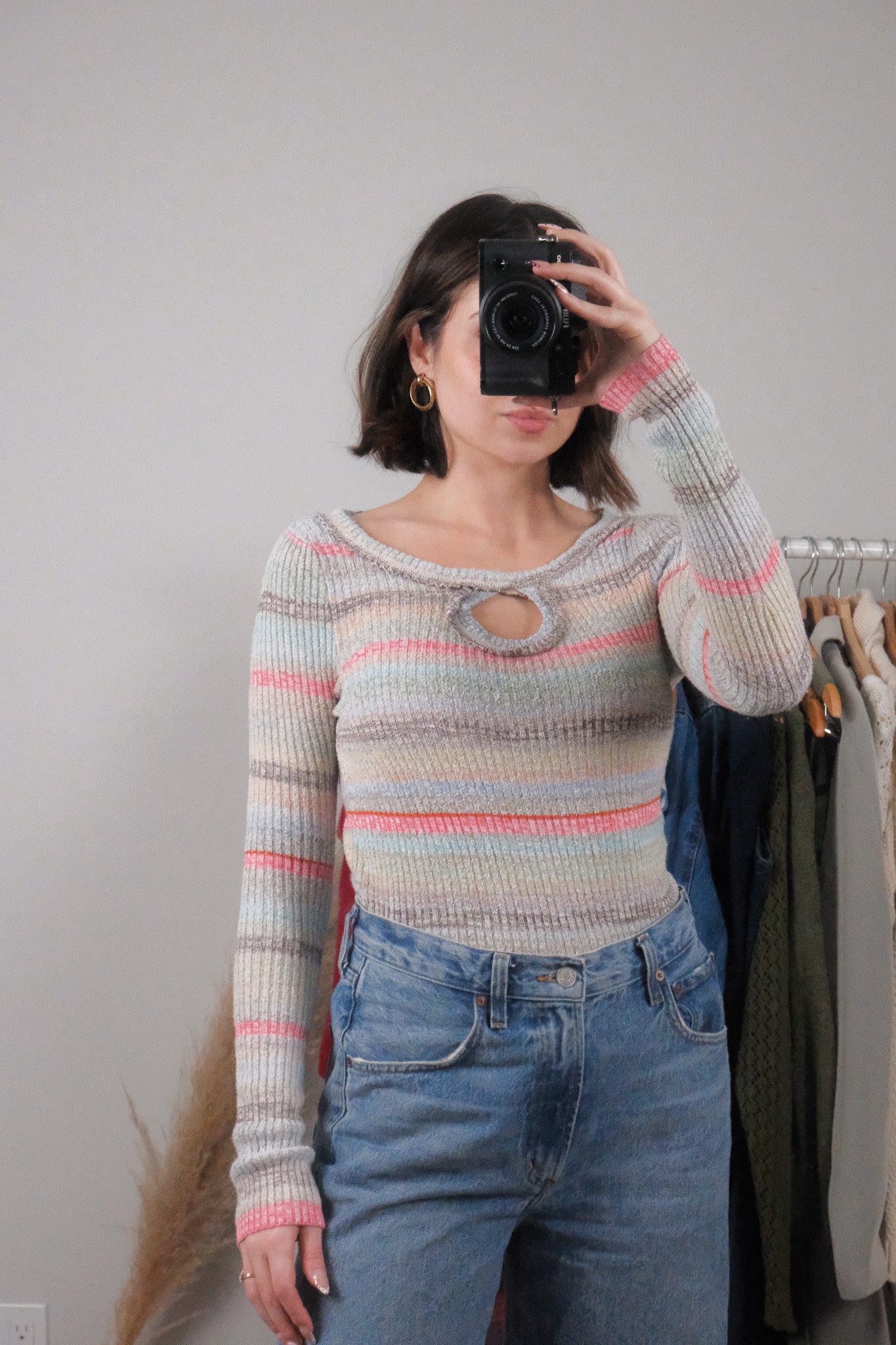 Vintage x Key Hole Long-Sleeve (S)