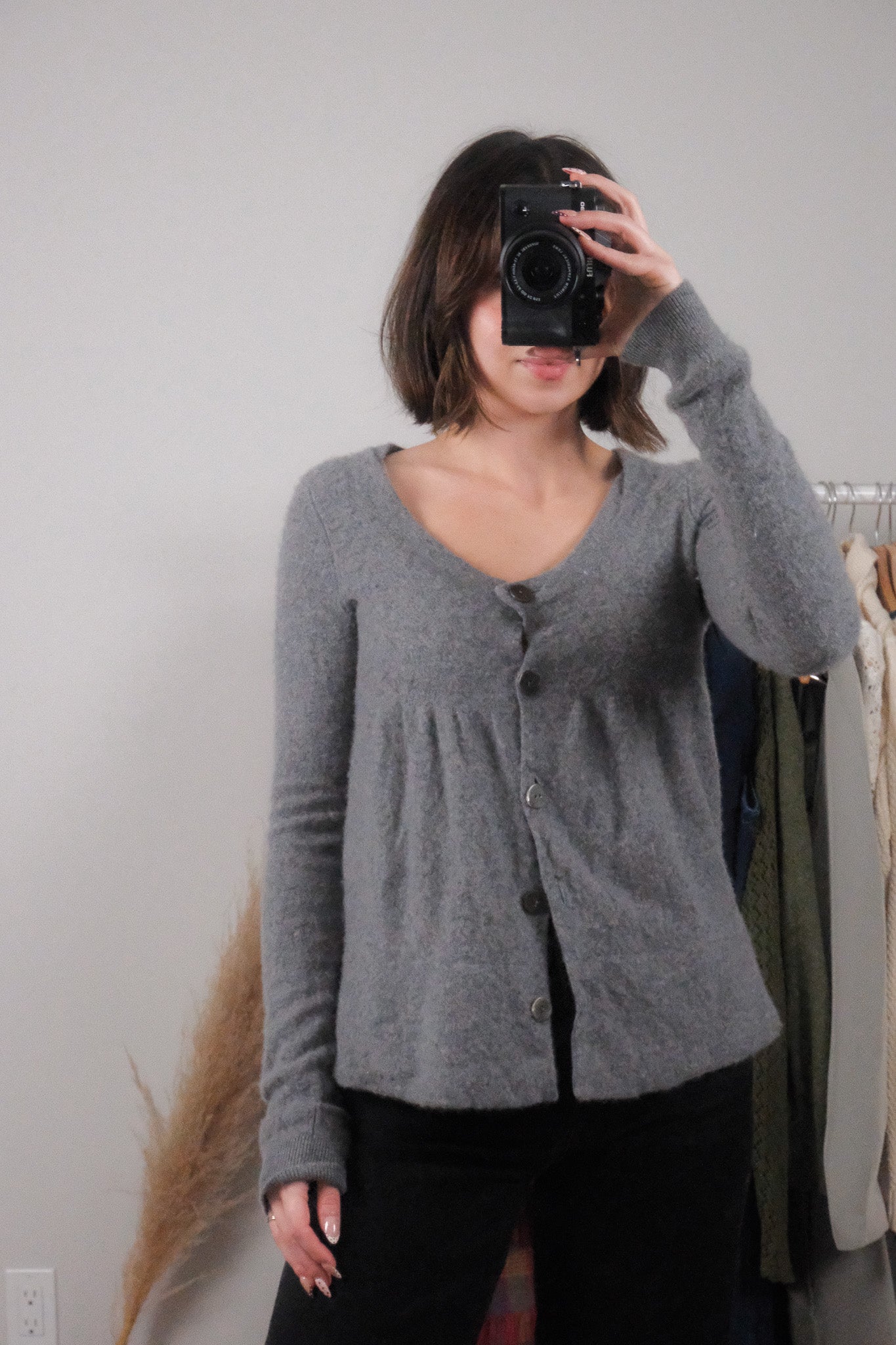 Vince x 100% Cashmere Babydoll Sweater (S/M)