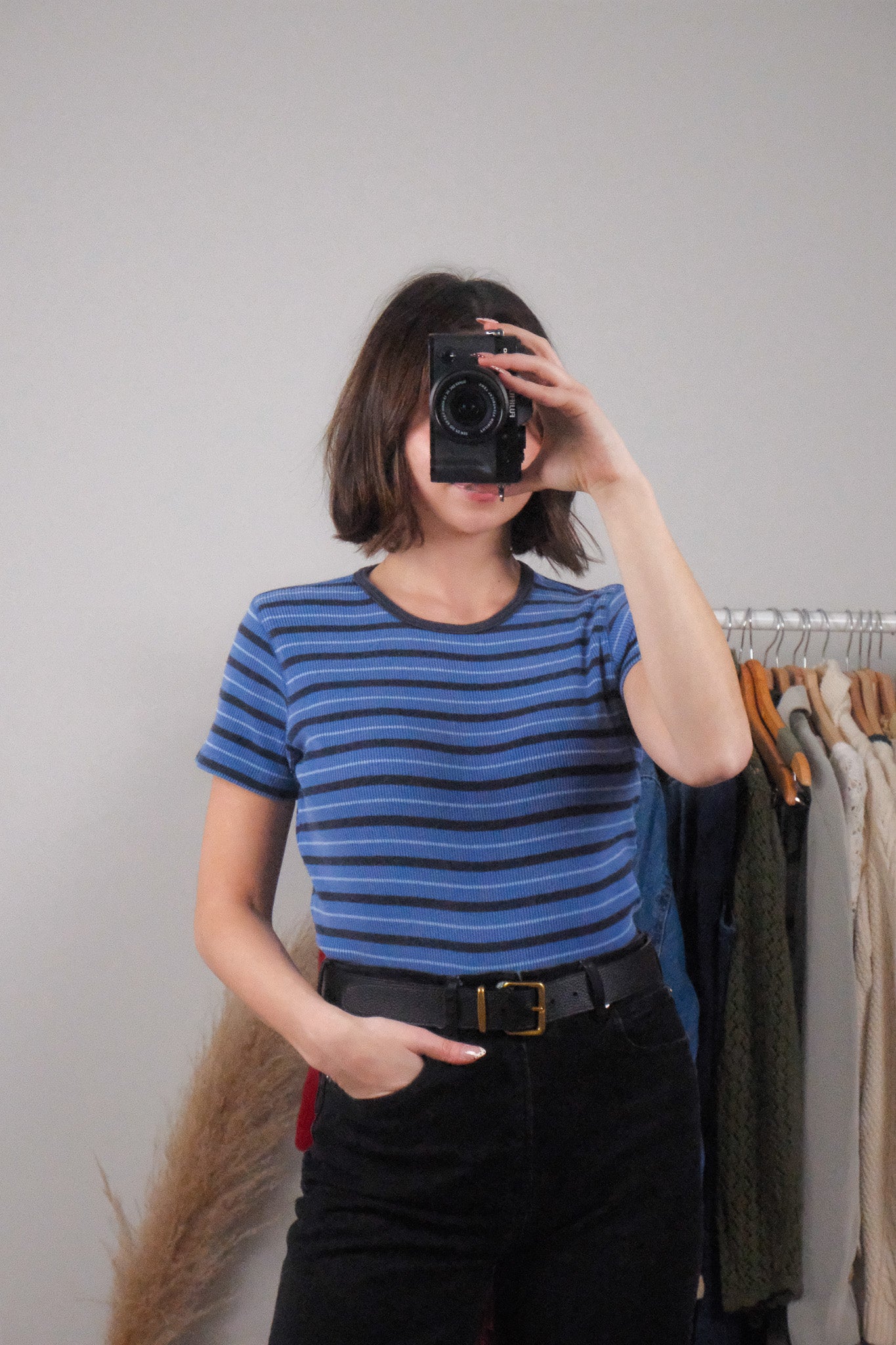 Vintage x Striped T-Shirt (S)