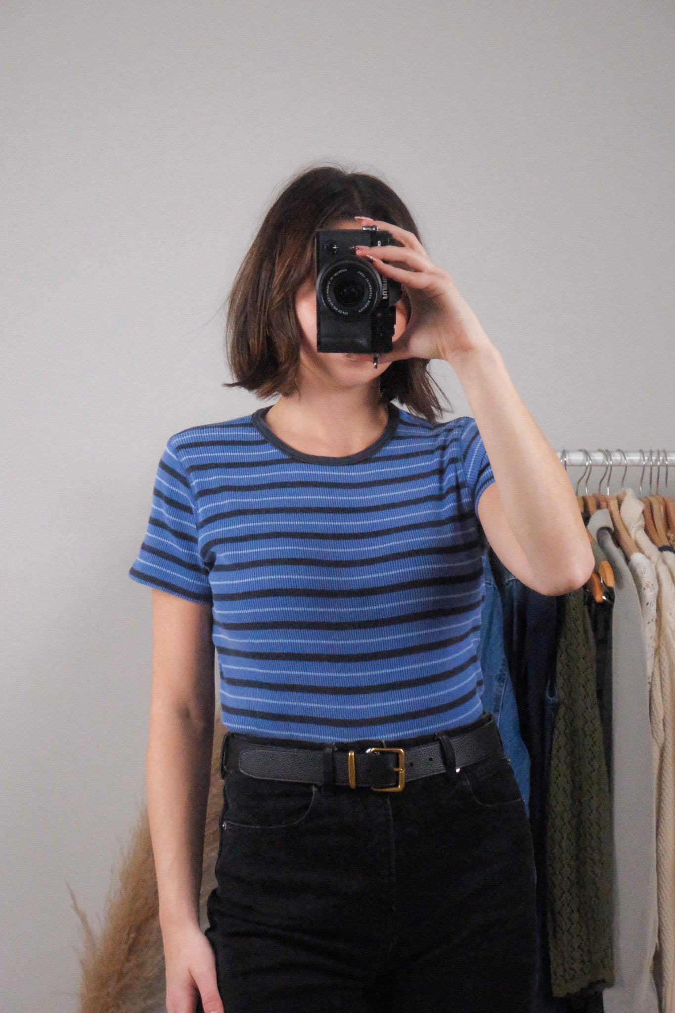 Vintage x Striped T-Shirt (S)